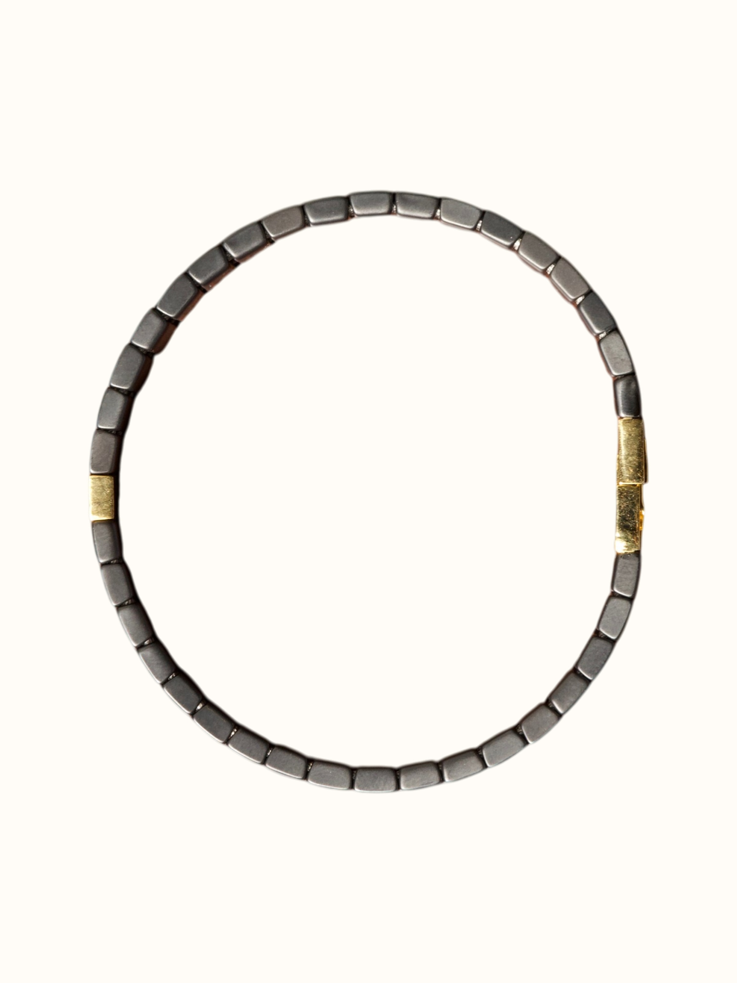 Open Setting Diamond 14 Karat White Gold Bracelet
