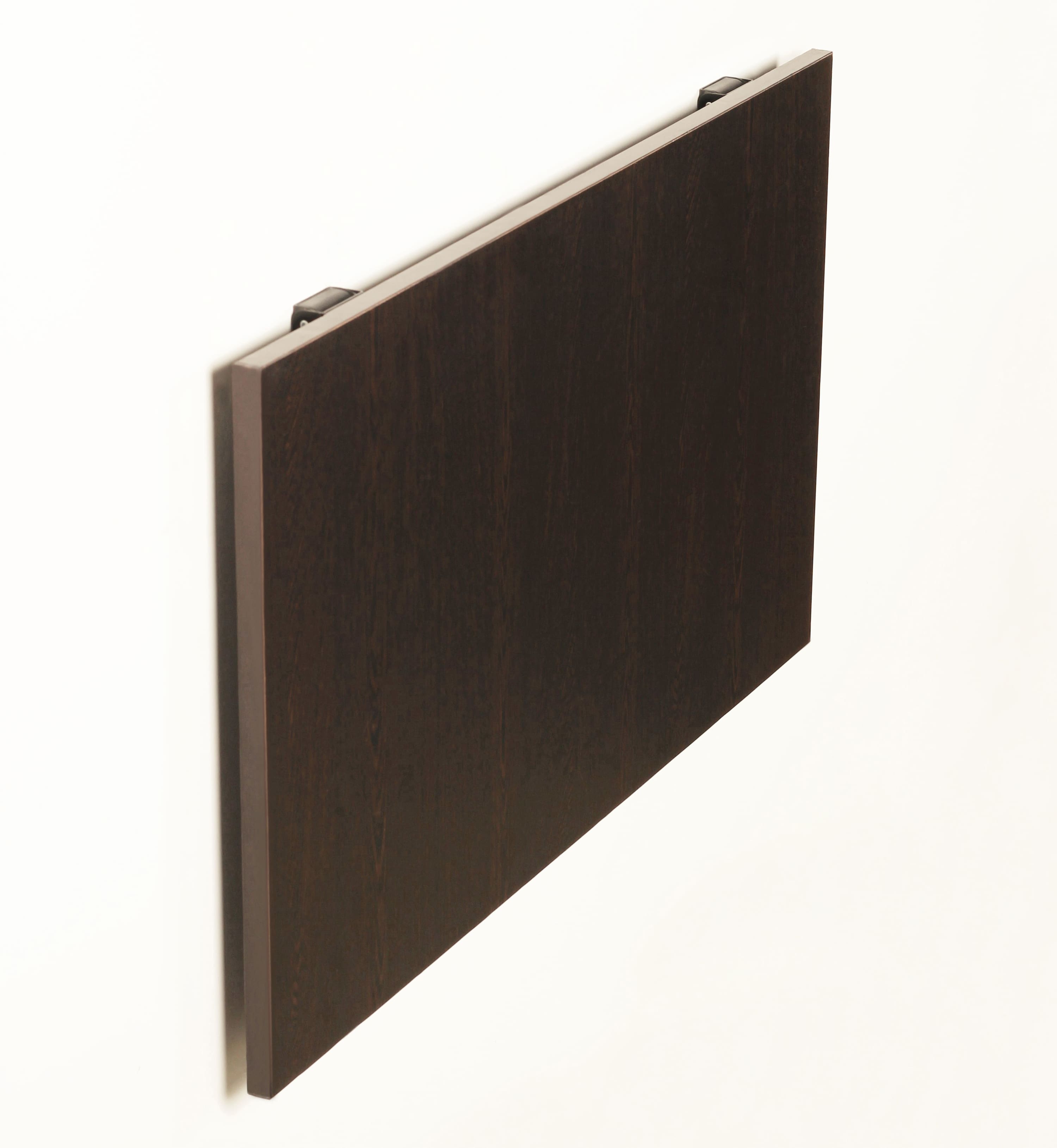 BLUEWUD Hemming Engineered Wood Wall Mount Multipurpose Foldable Study Laptop Table for Home or Office, WFH Desk for Books and D�cor Display for Adults Kids Students (Wenge)