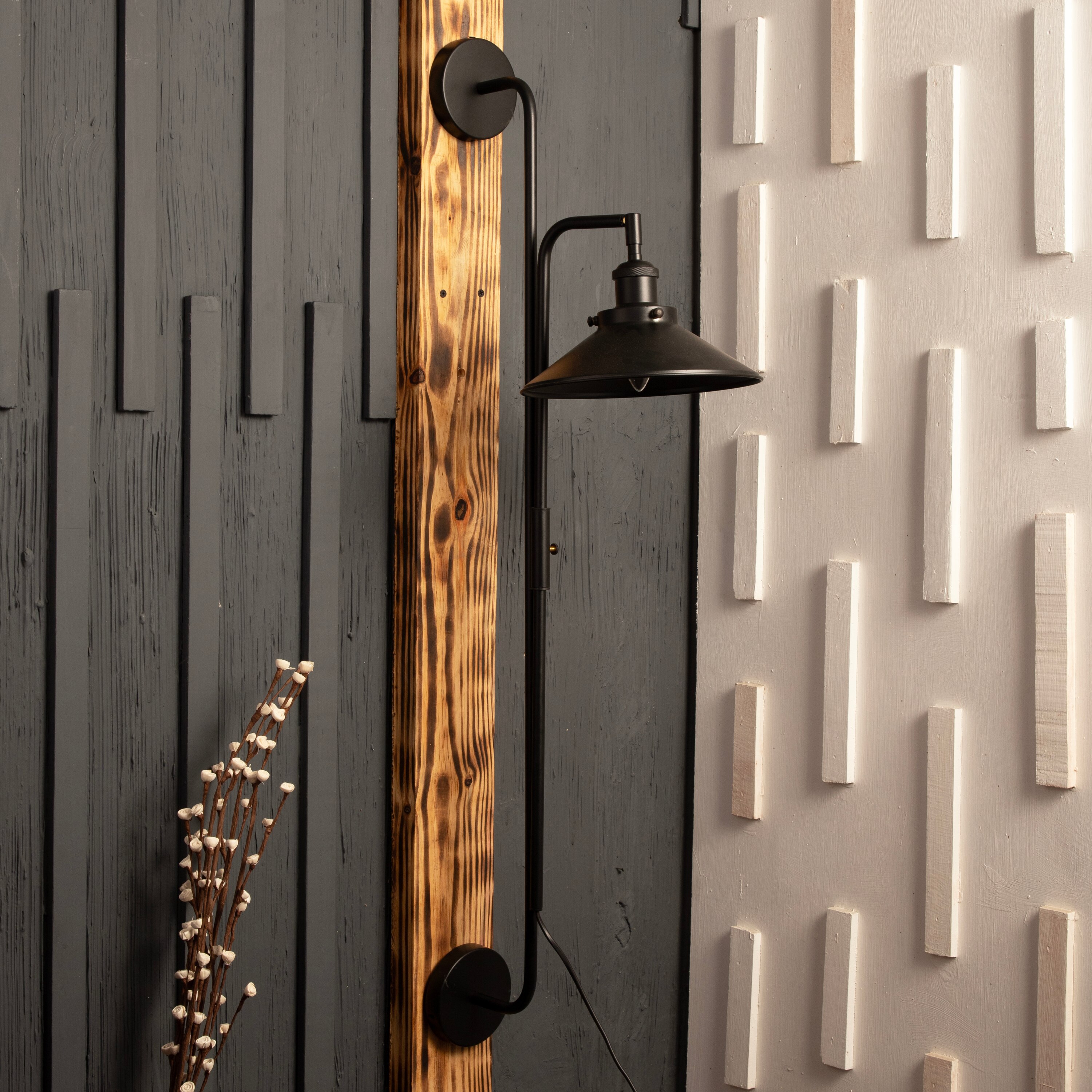 Swing Arm Wall Light By Shoppeefry