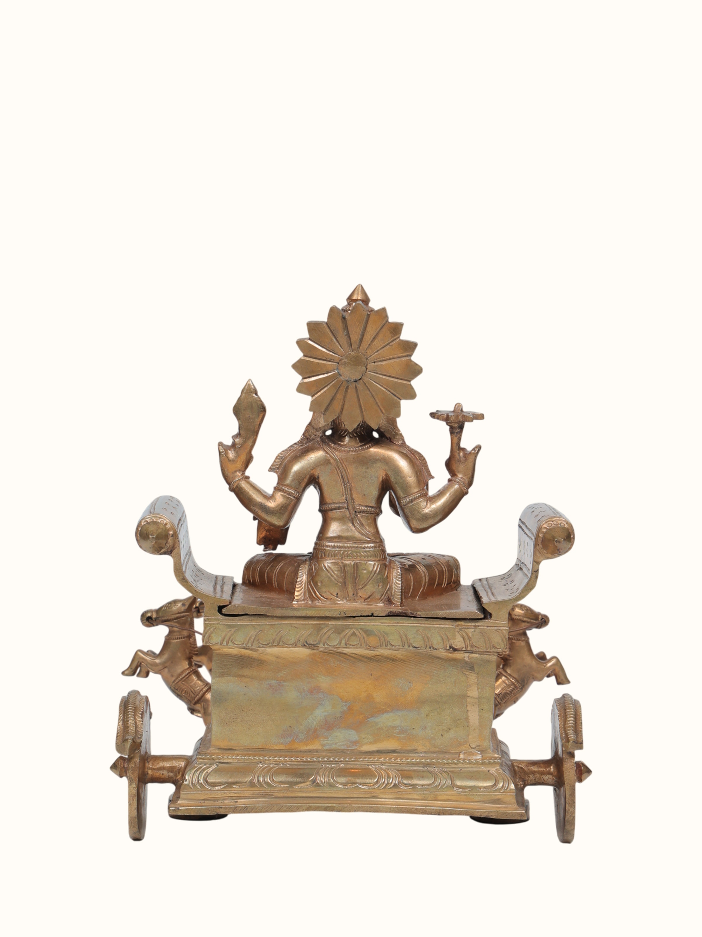 Bronze Cast Suryanarayana Idol