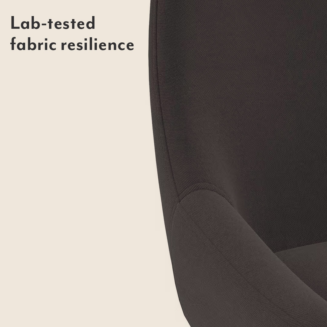 Rickman Fabric Accent Chair in Matty Grey Colour