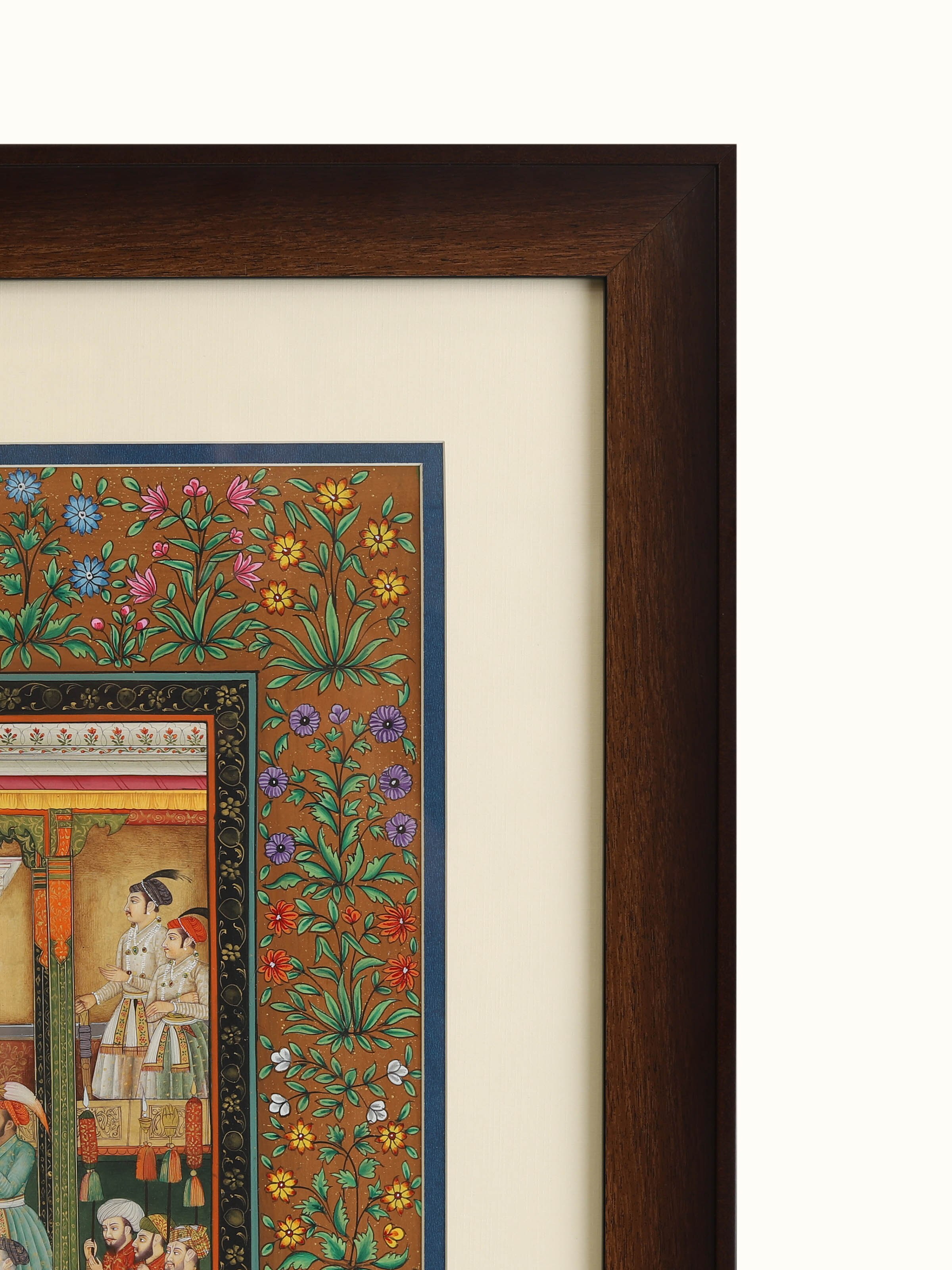 Mughal Darbar Miniature Painting