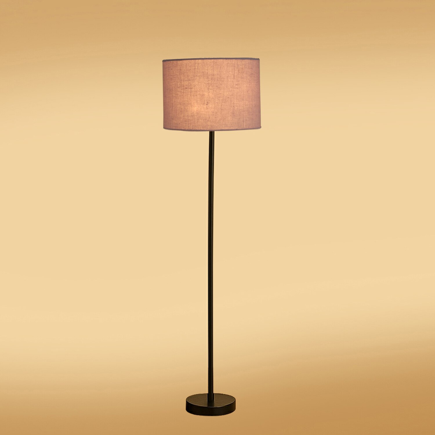 Devansh Wood Floor Lamp