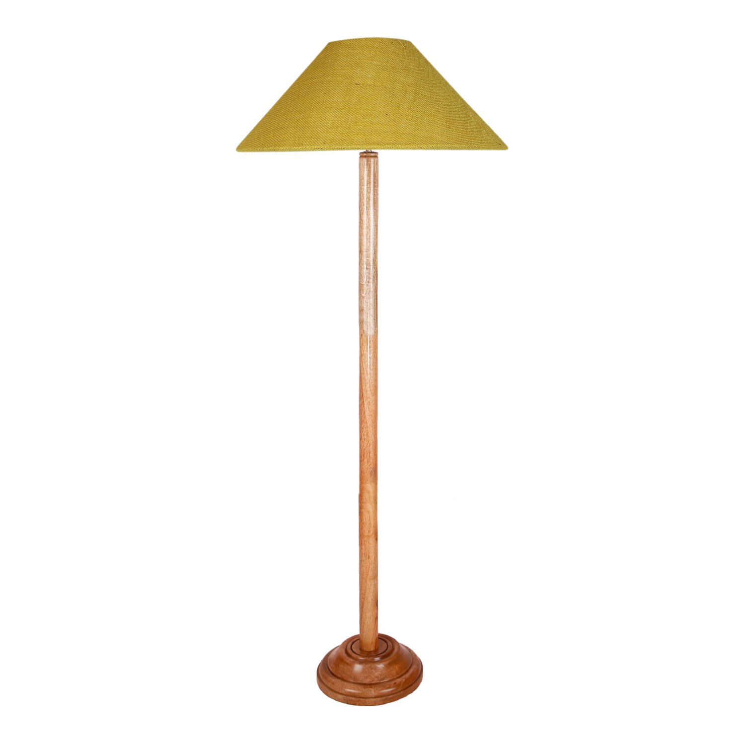Devansh Wooden Foor Lamp