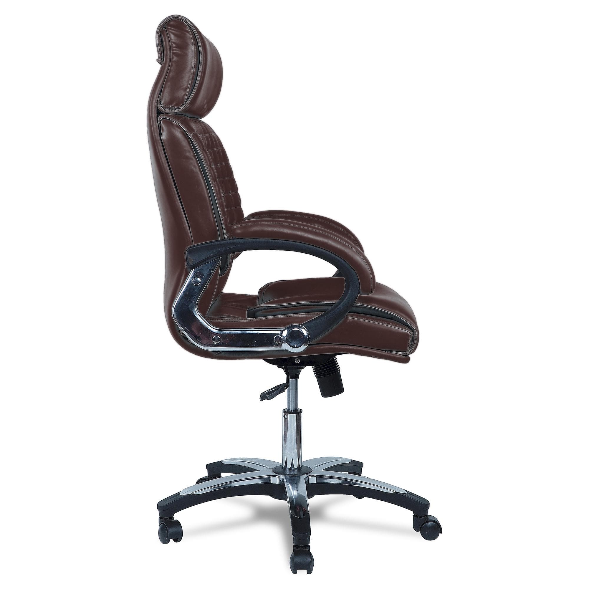 Mearisha High Back Executive Chair in Brown Colour