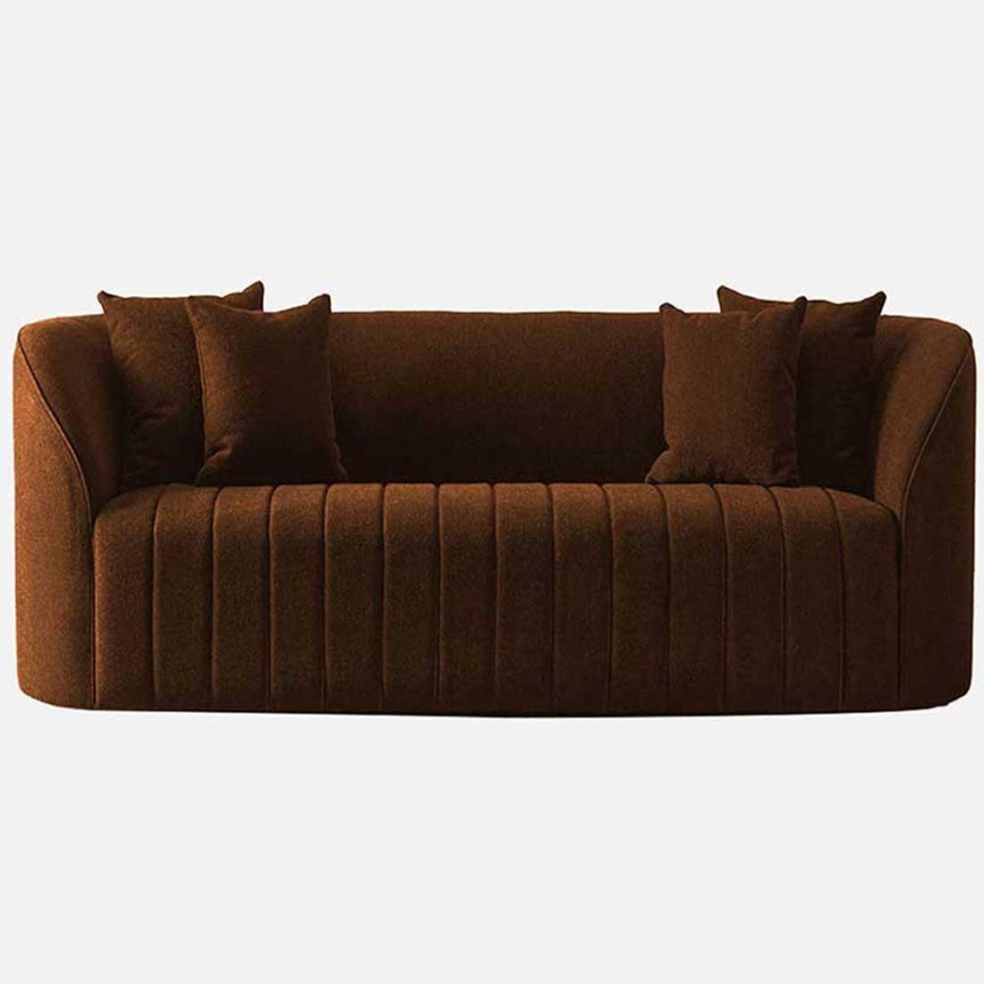 Baiwang Fabric Sofa (Brown)