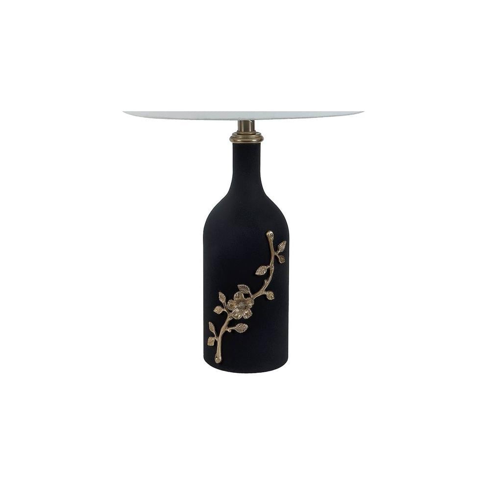 Fredo White Cotton Shade Table Lamp