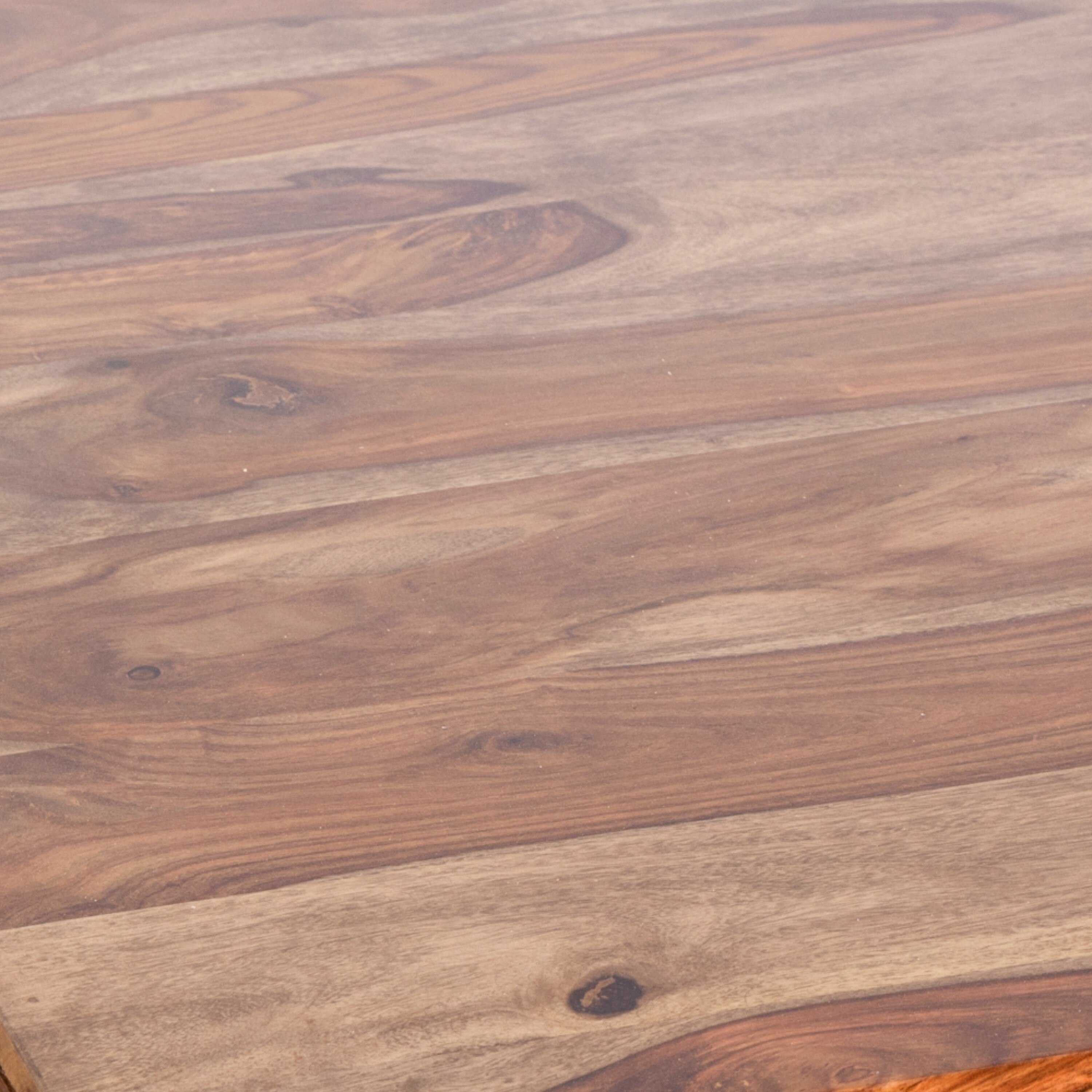 Kingston Sheesham Wood Accent 4 Seater Dining Table