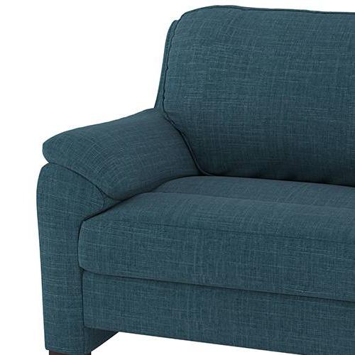 Farina Luxe 2 Seater Fabric Sofa in Colonial Blue Colour
