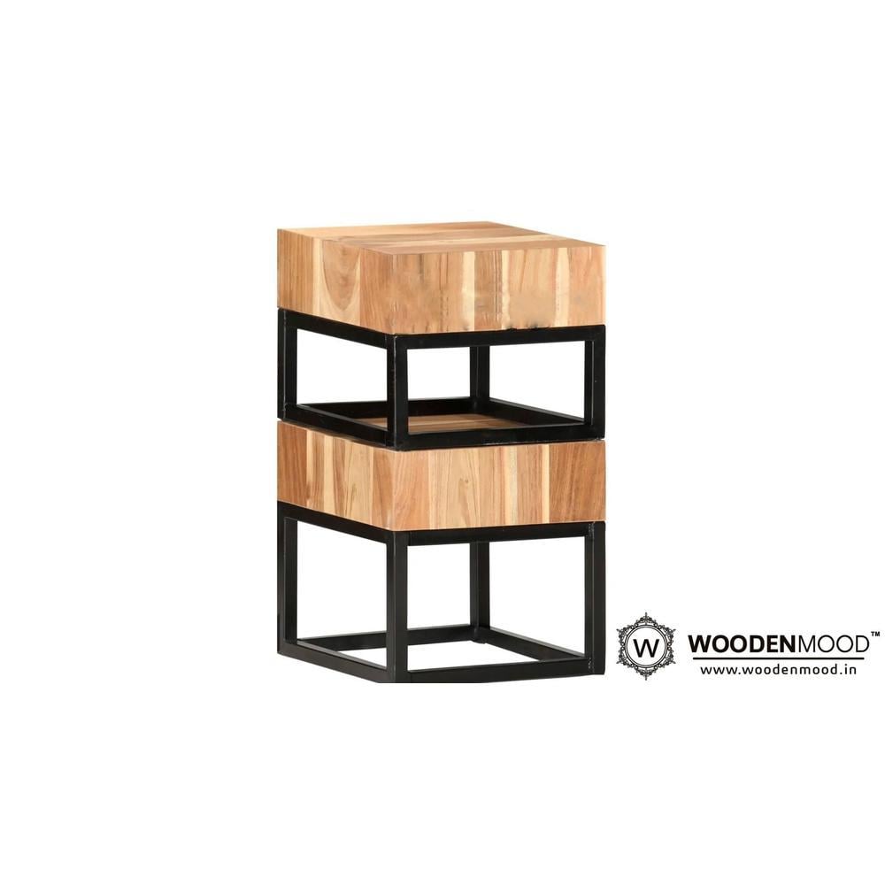 Harlin Solid Wood Nested Tables - Set of 2