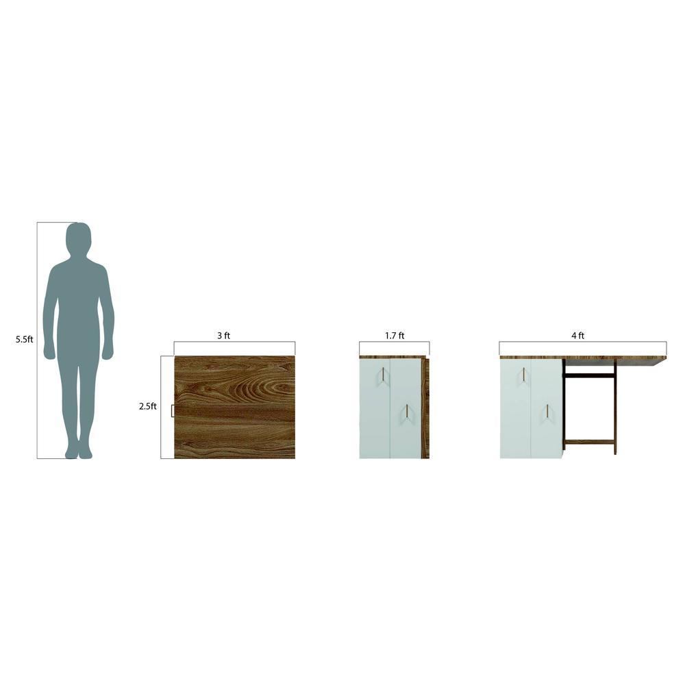 Space-Saving Dining Set with Storage
