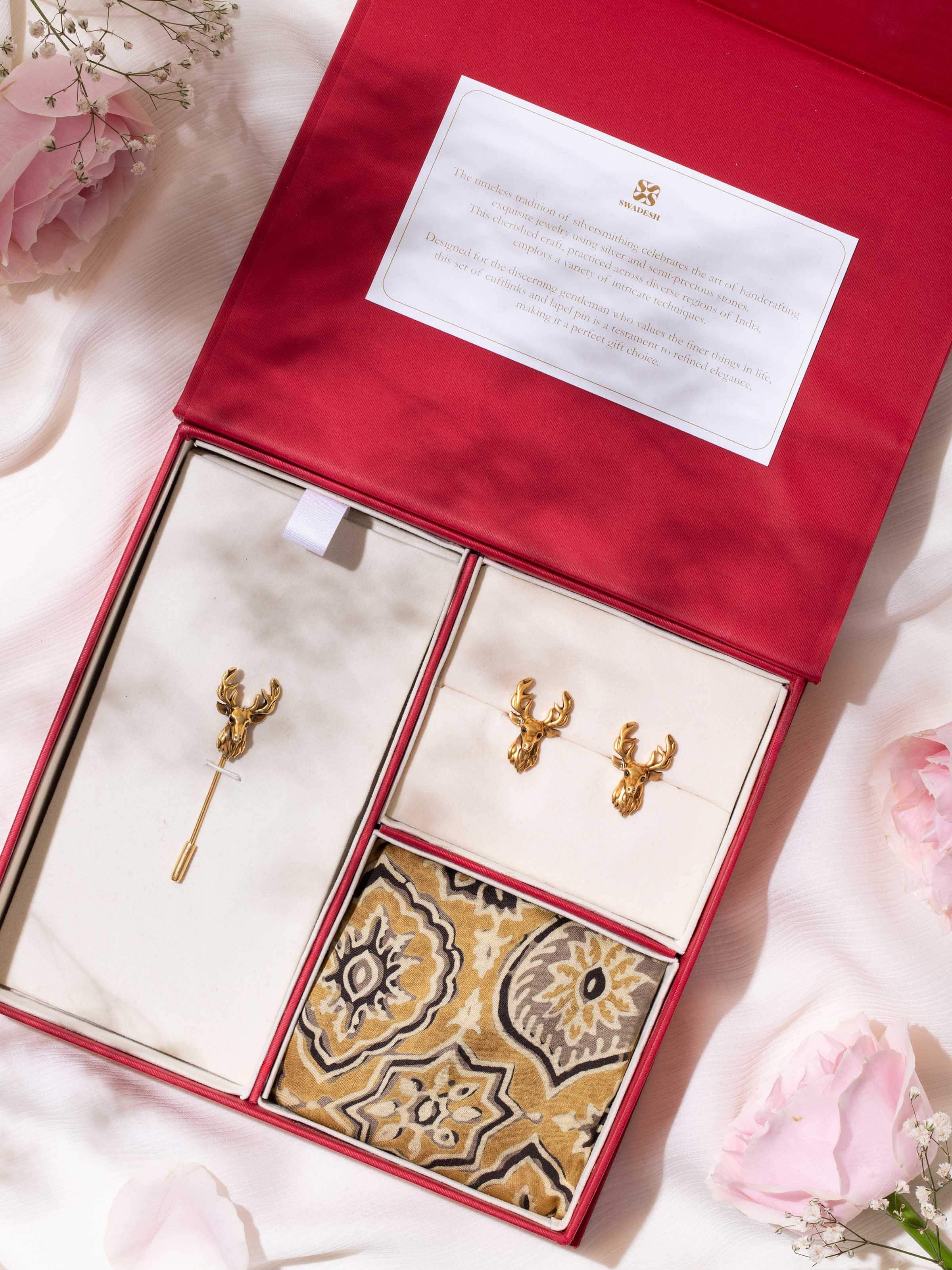 Silver Smithing Silver Mens Gift Box