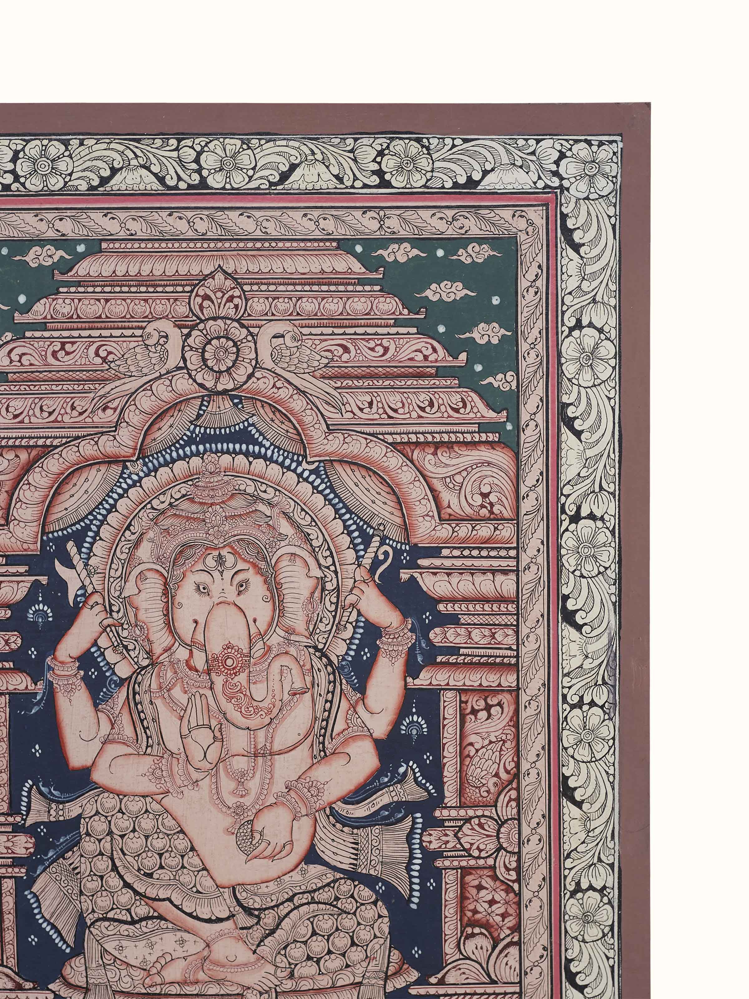 Ganesha Pattachitra Painting