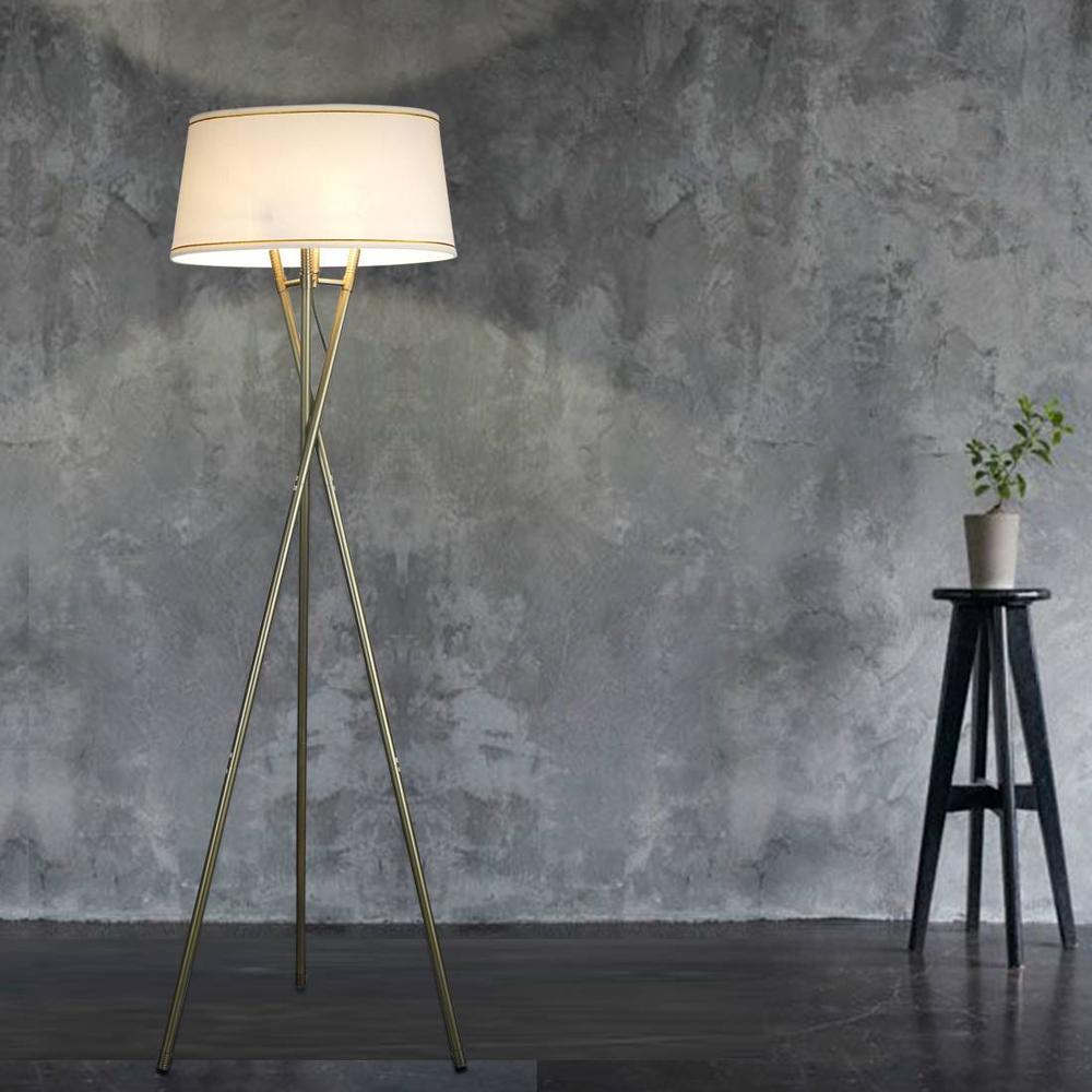 Hesser Antique Pewter Floor Tripod