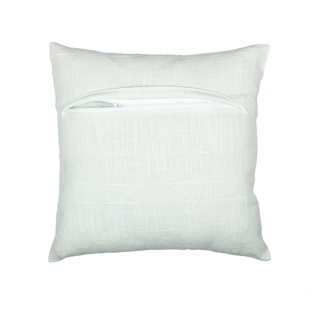 Herringbone Set Of 2 Cushion Cover With Beige Colour