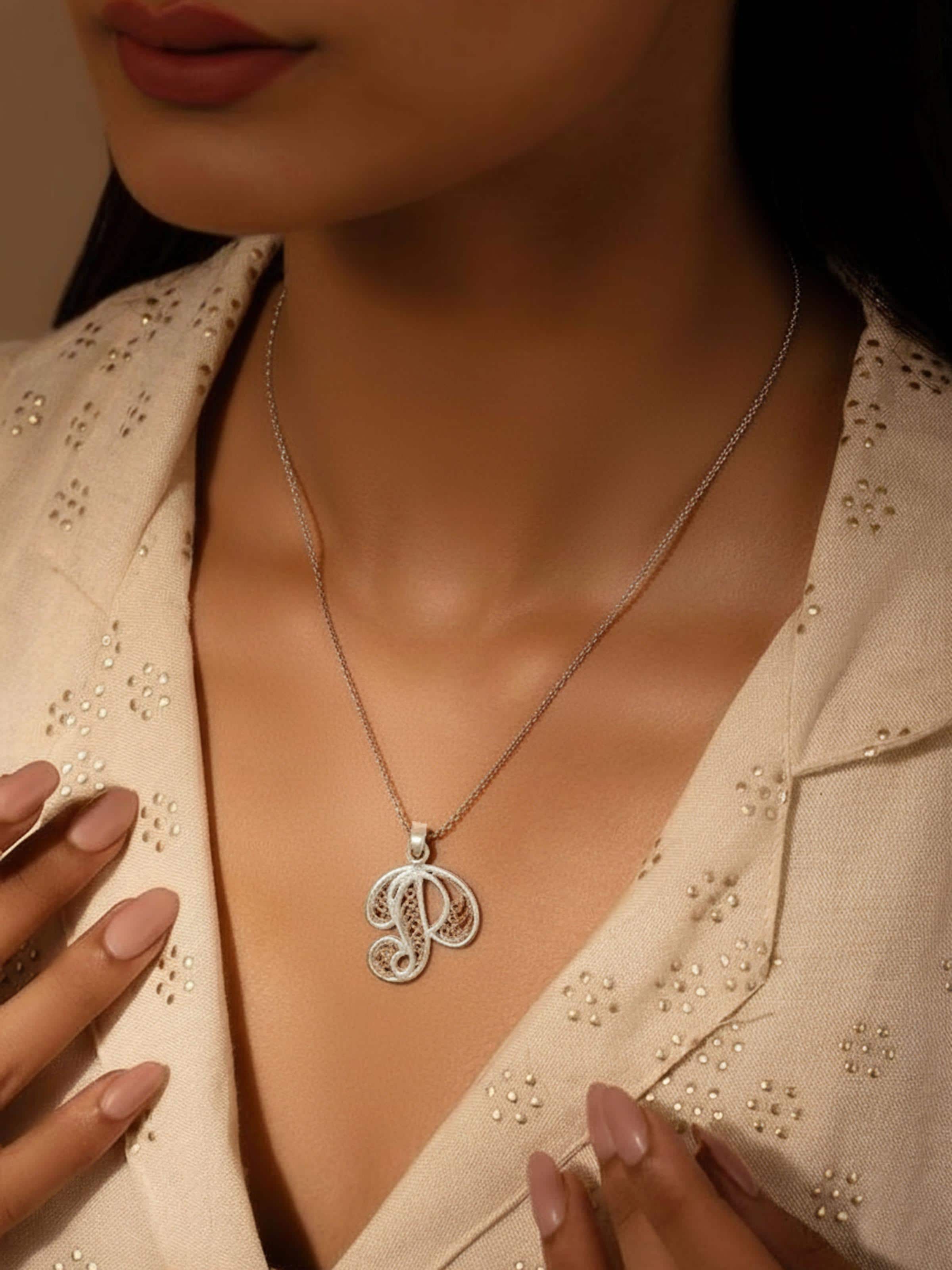 Silver Filigree-Odisha Silver Pendant