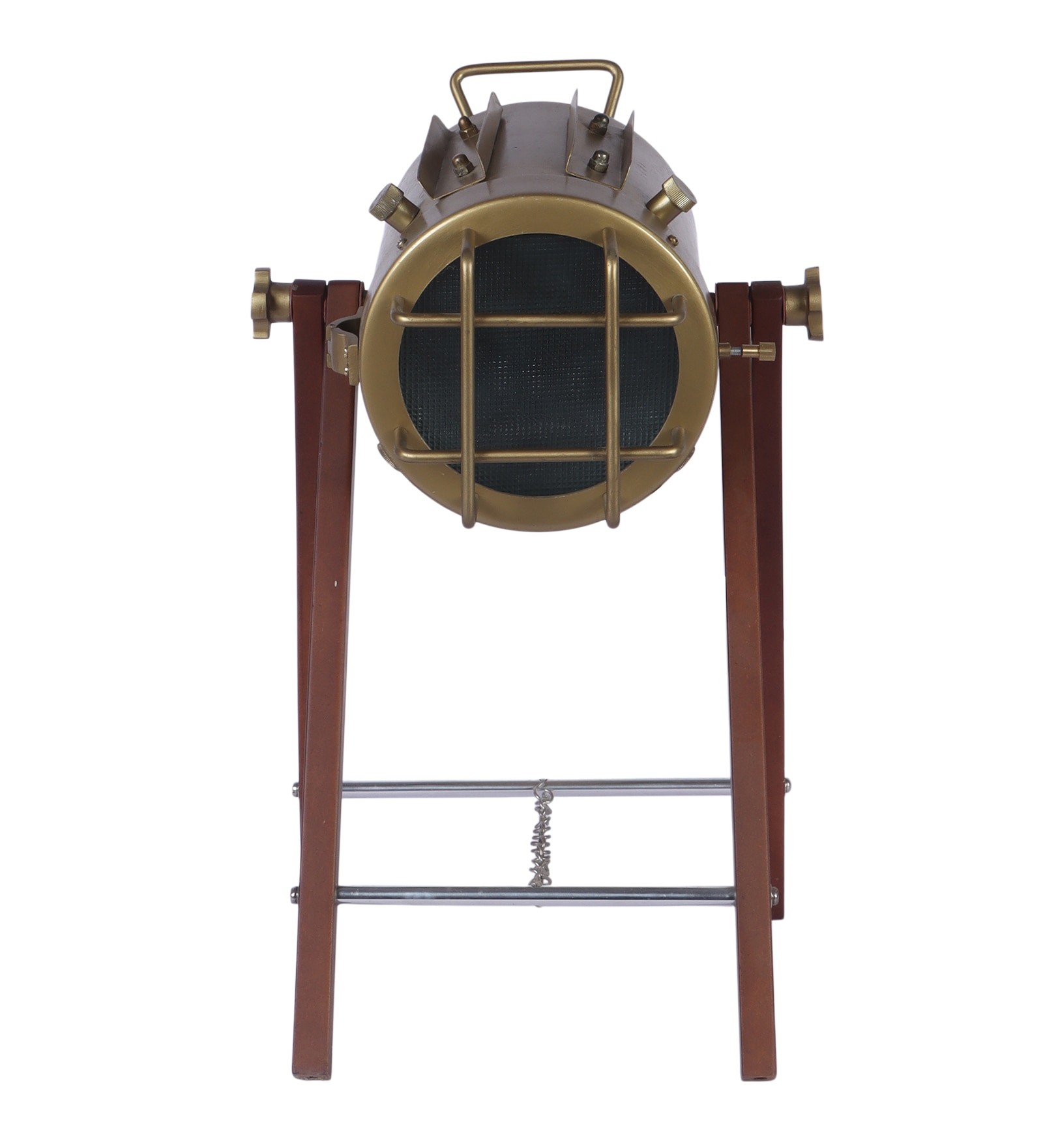 Mirabelle Study Lamp in Brass Antique Shade