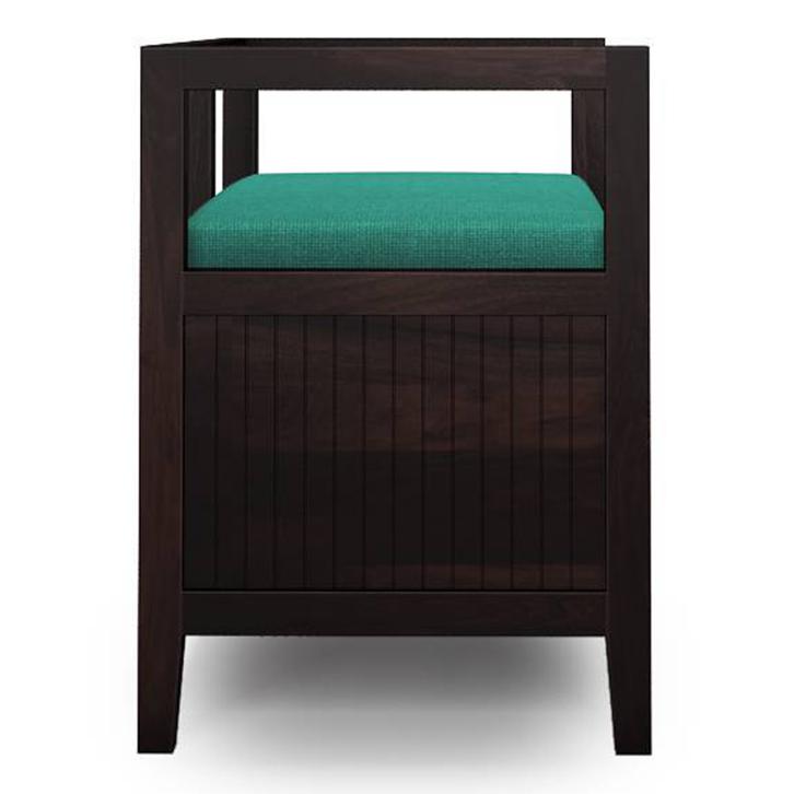 Rhodes Solid Wood Bench In Mango Mahogany Finish