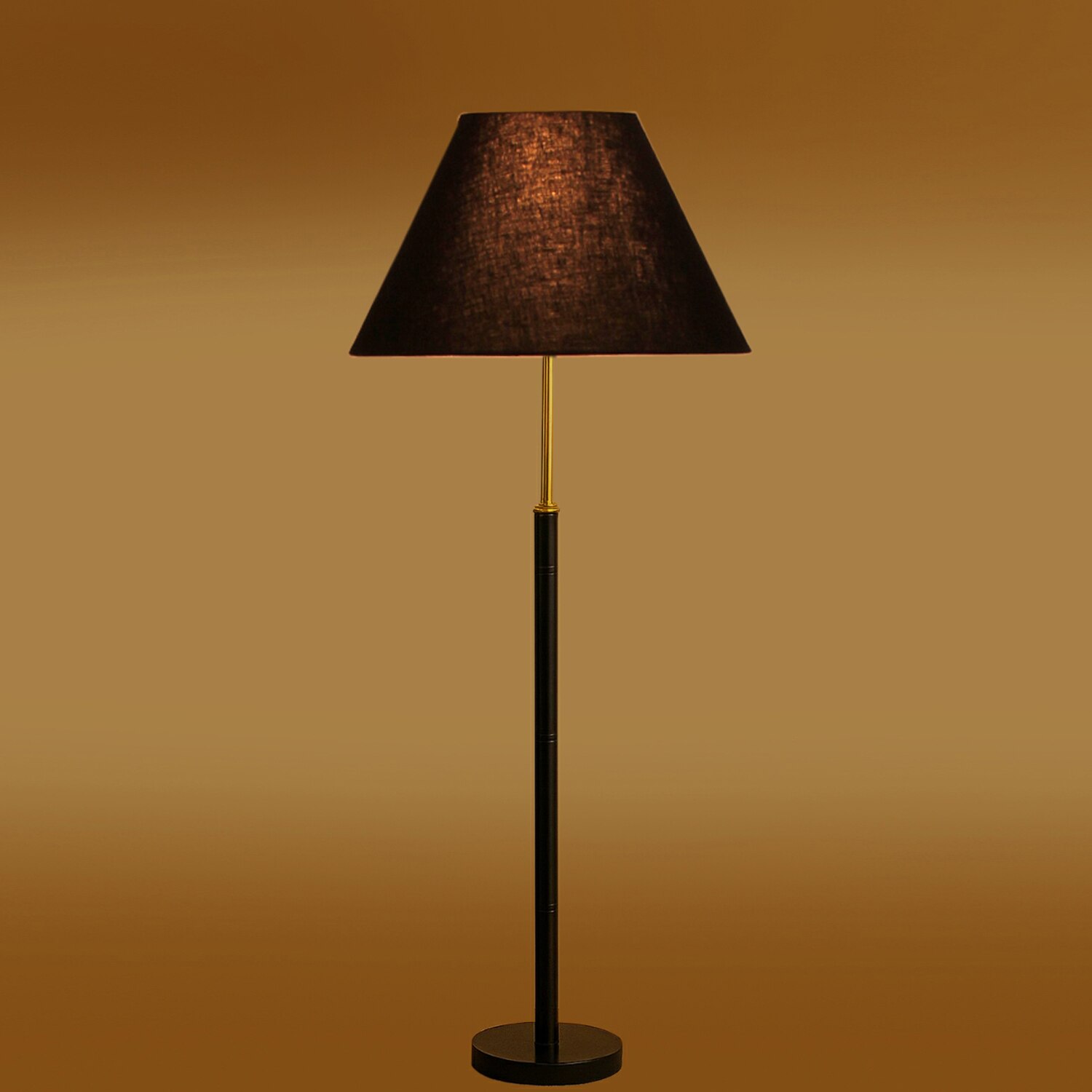 Devansh Wood & Metal Floor Lamp