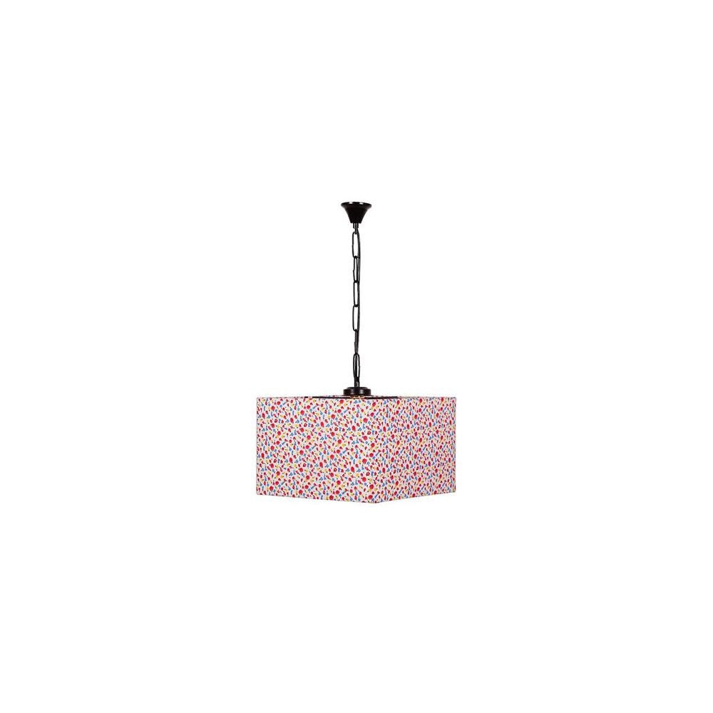 Benson Multicolor Fabric Hanging Light