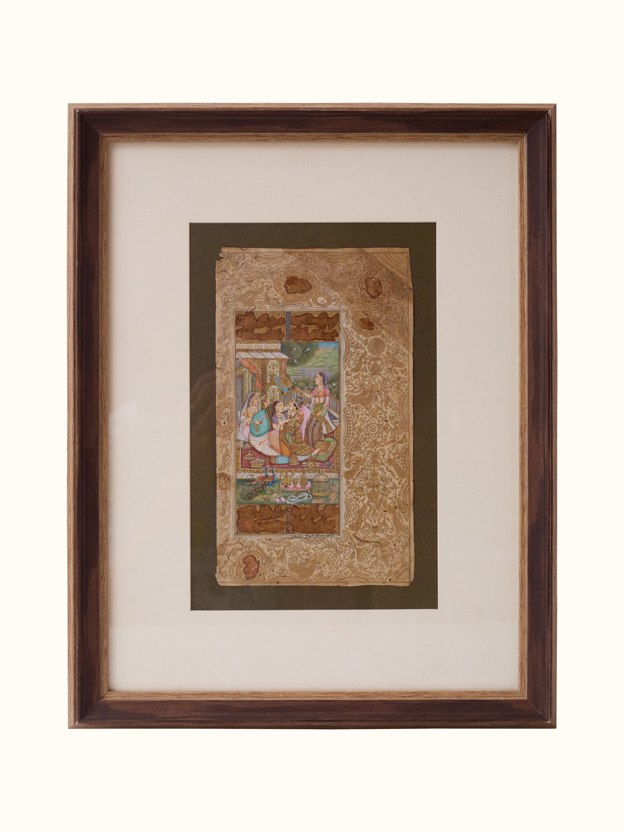 Mughal Darbar Miniature Painting