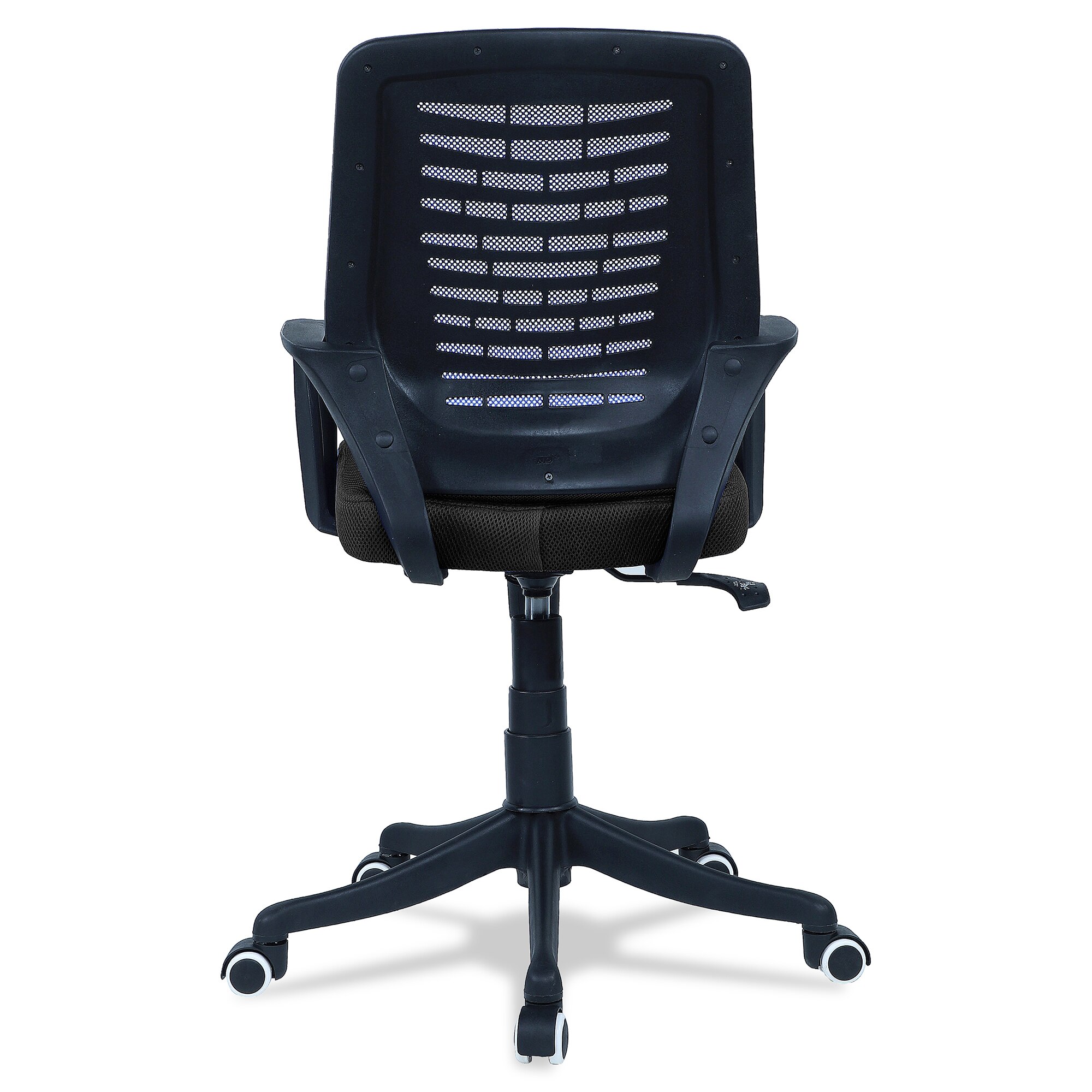 Diicea Mid Back Ergonomic Chair in Black Colour