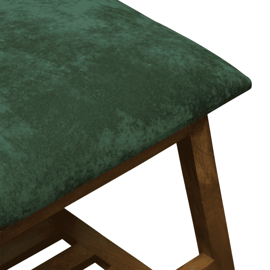 Honefoss Solid Wood Shoe Rack with Seating in Walnut Brown finish