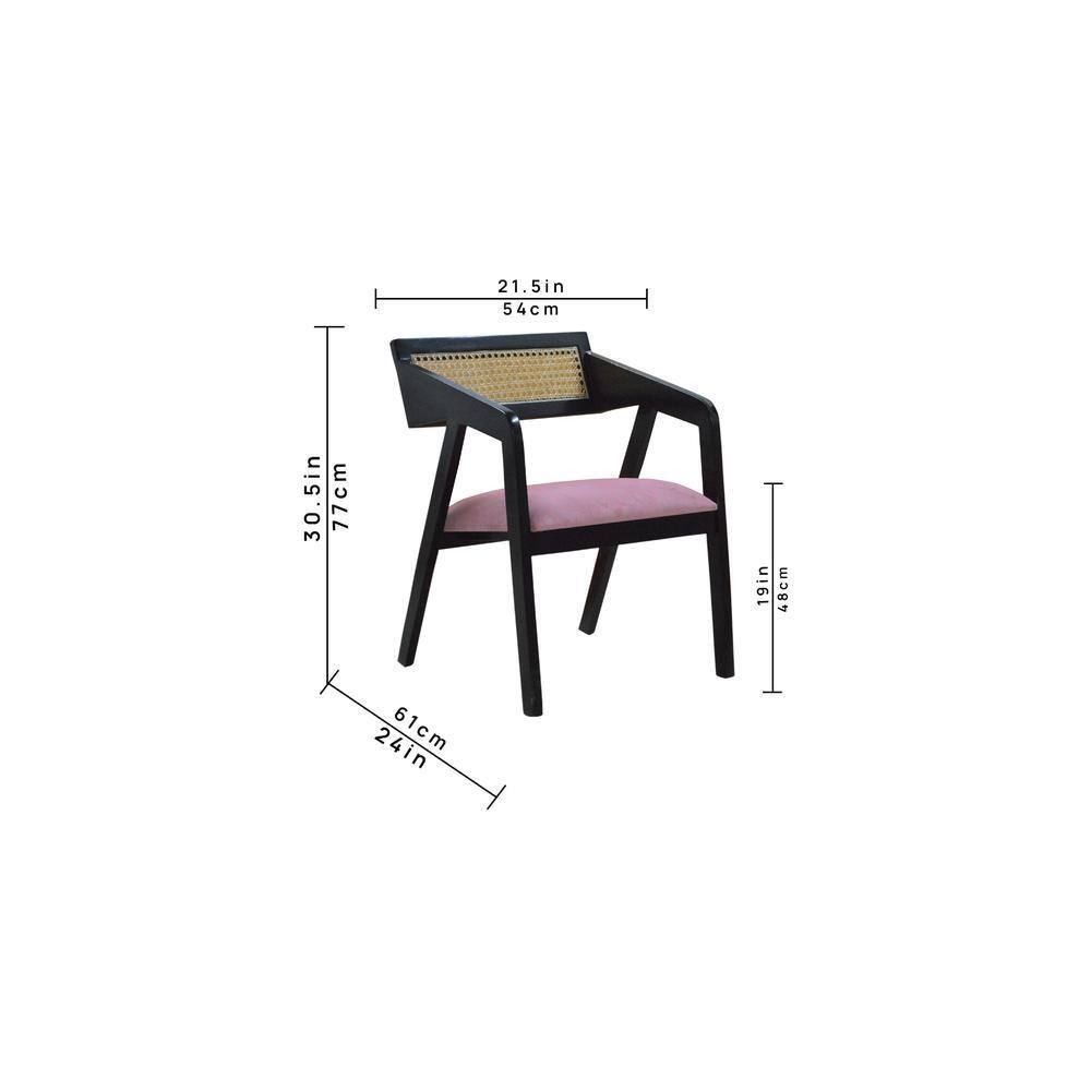 Serene Solid Wood Lounge Chair