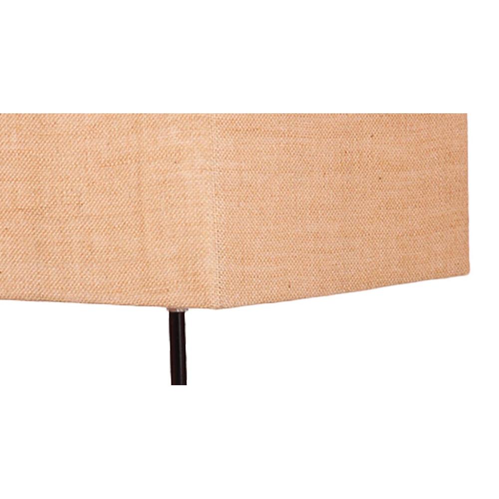 Elin Beige Cotton Shade Floor Lamp