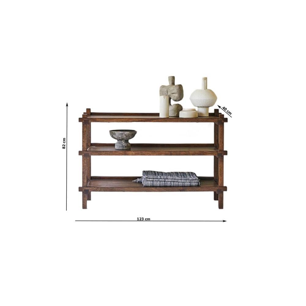 Quinlynn Solid Wood Console Table
