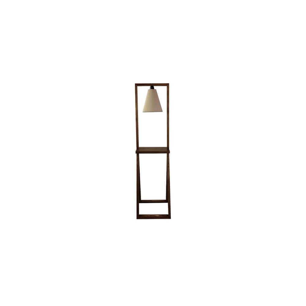 Euphoria Beige Jute Floor Lamp with Beige Jute Base