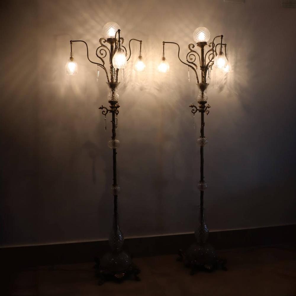 Jodhpur pedestal floor lamps