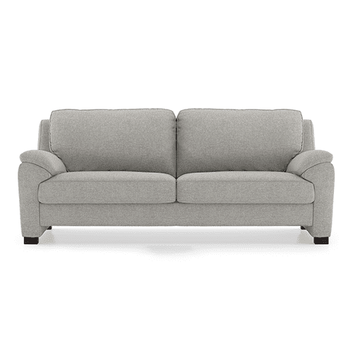 Farina Essential 3 Seater Fabric Sofa in Vapour Grey Colour