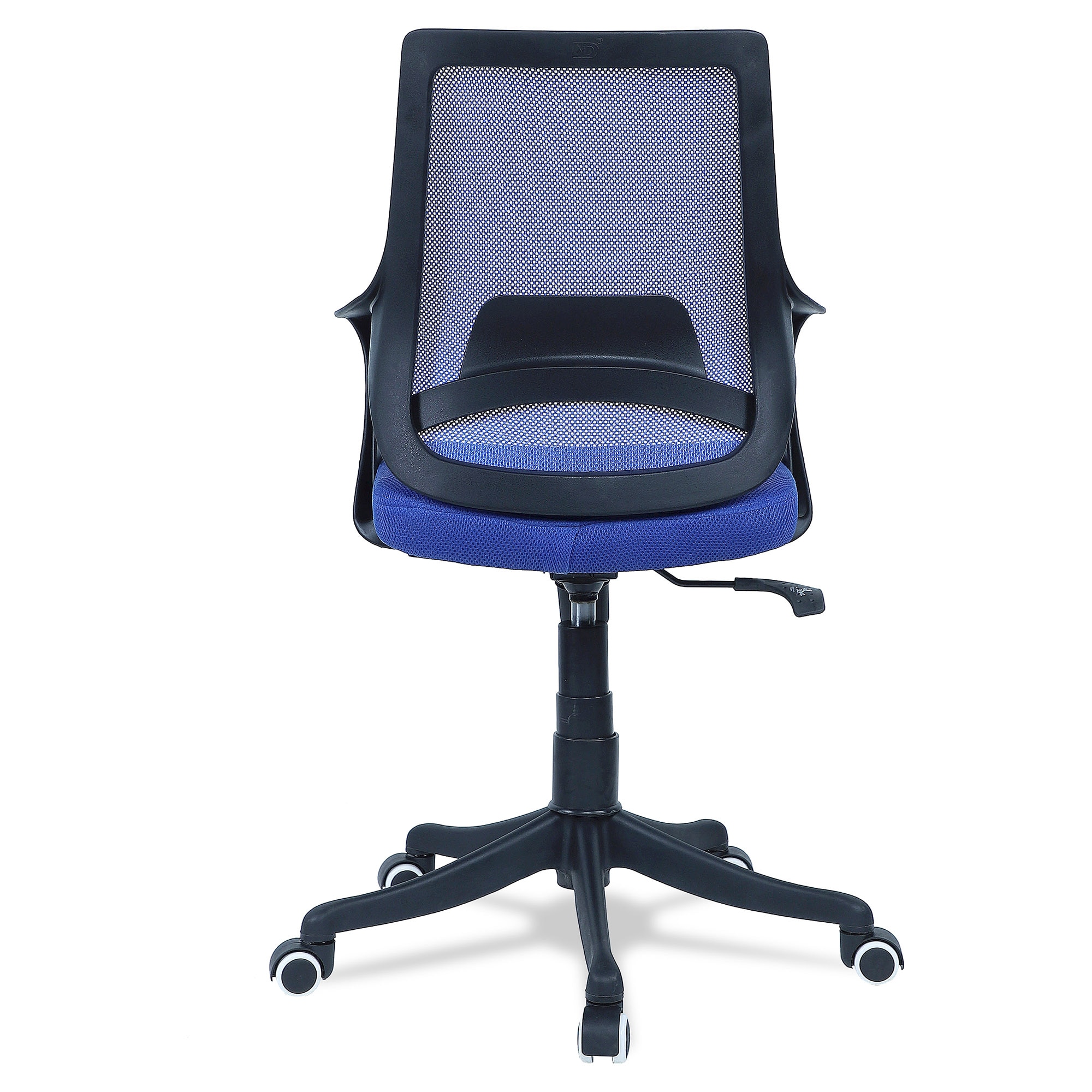 Ddeasirea Mid Back Ergonomic Chair in Blue Colour