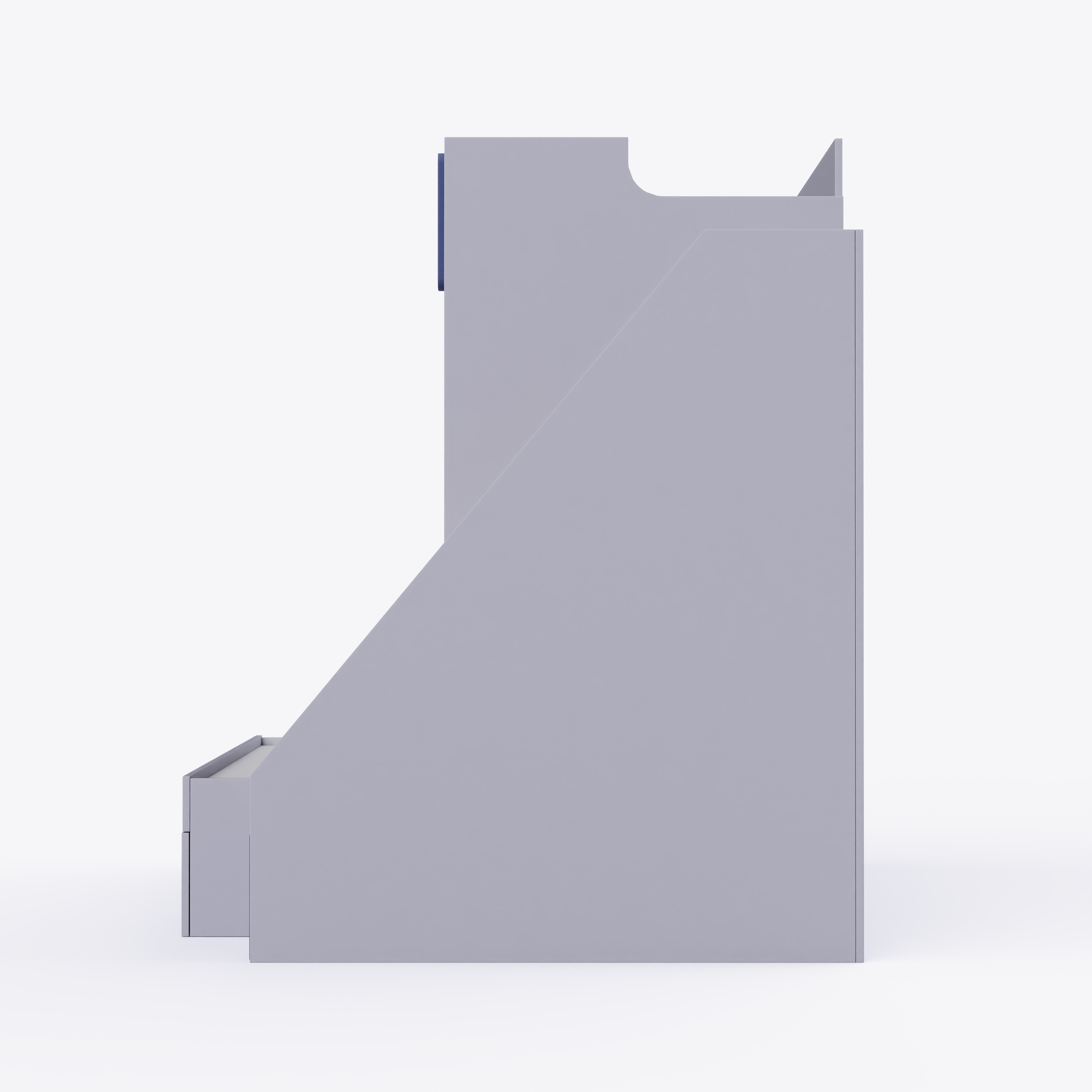 Pattern Dreams Bunk Bed  6X5 (Drawers On Wheels) In Caribe Colour