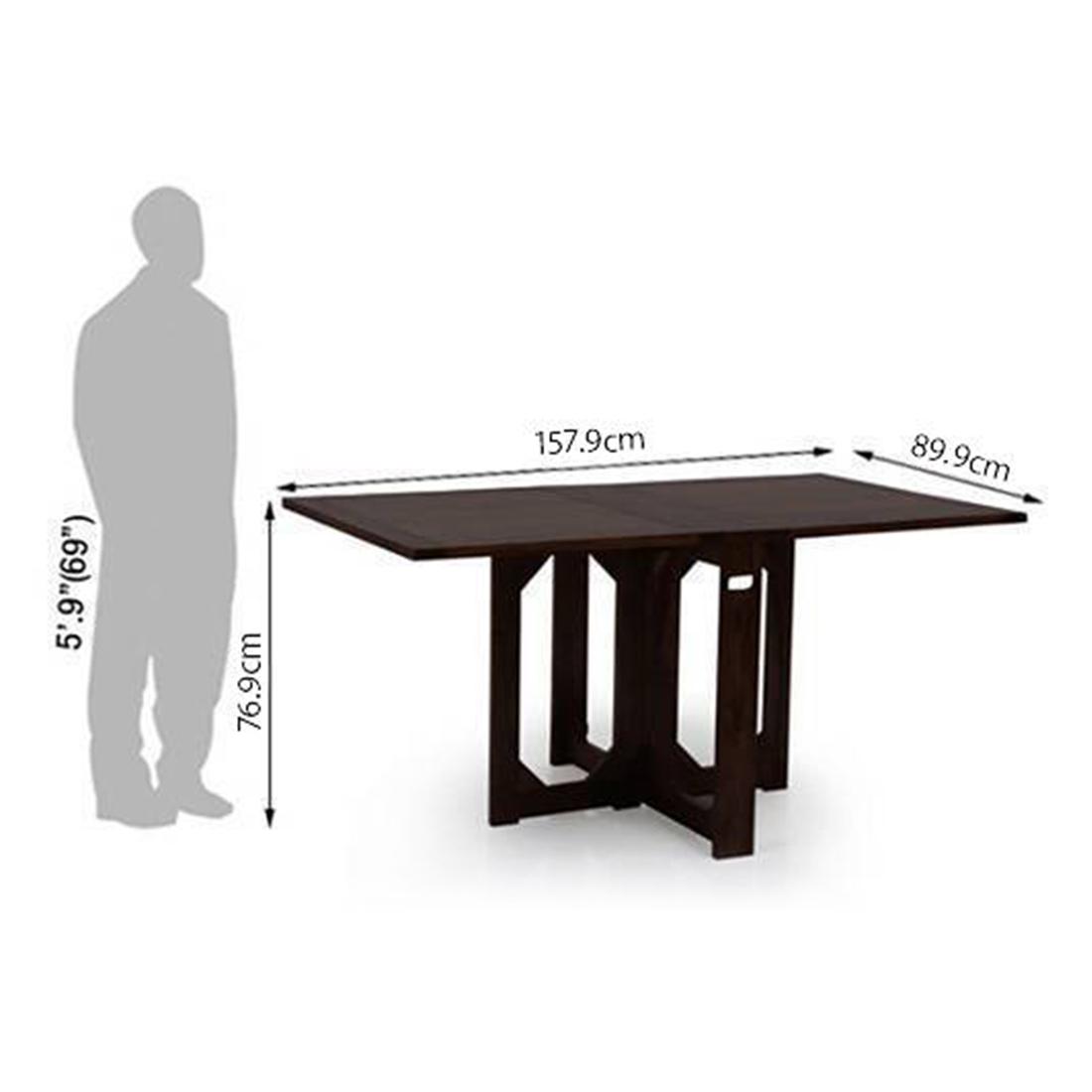 Danton 3-To-6 - Kerry 6 Seater Folding Dining Table Set