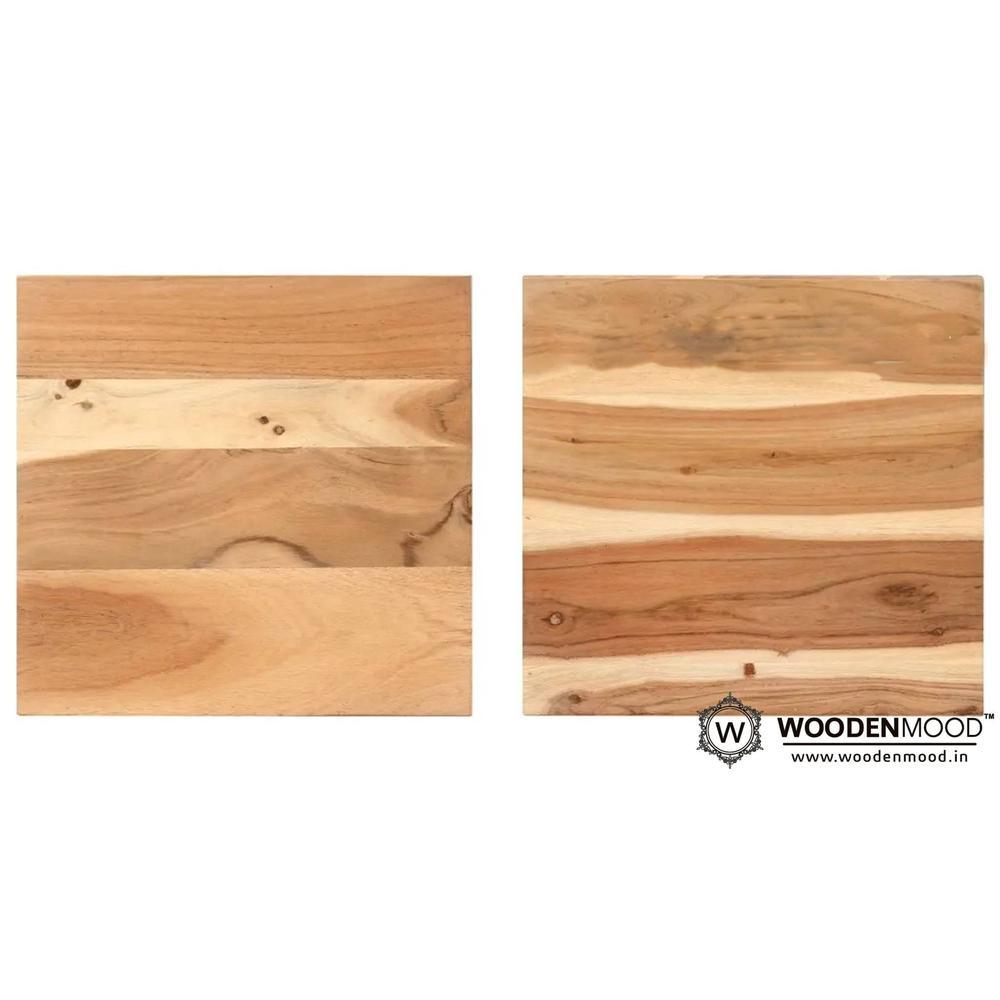 Harlin Solid Wood Nested Tables - Set of 2