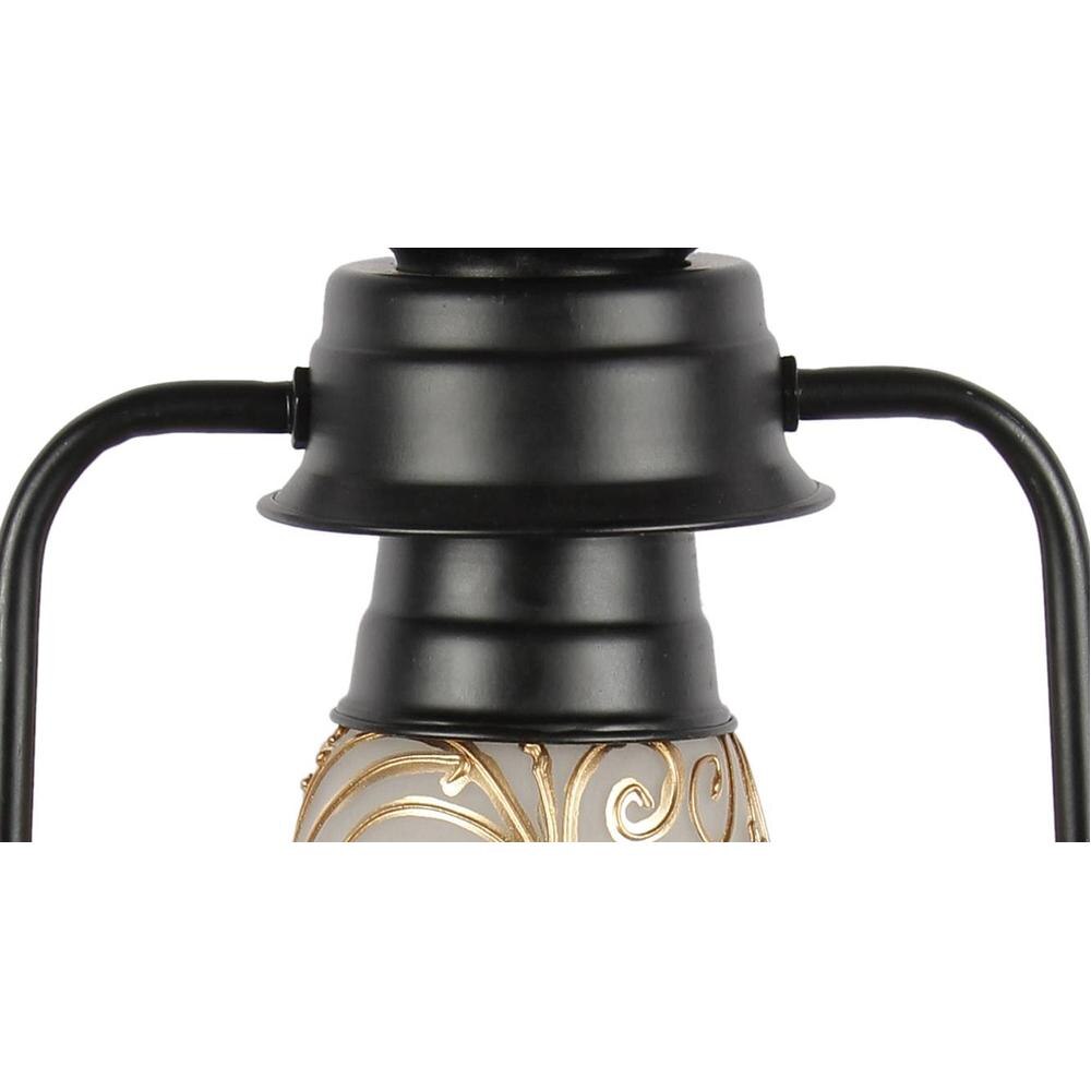 Delilah Multicolor Metal Wall Mounted Lantern Lamp