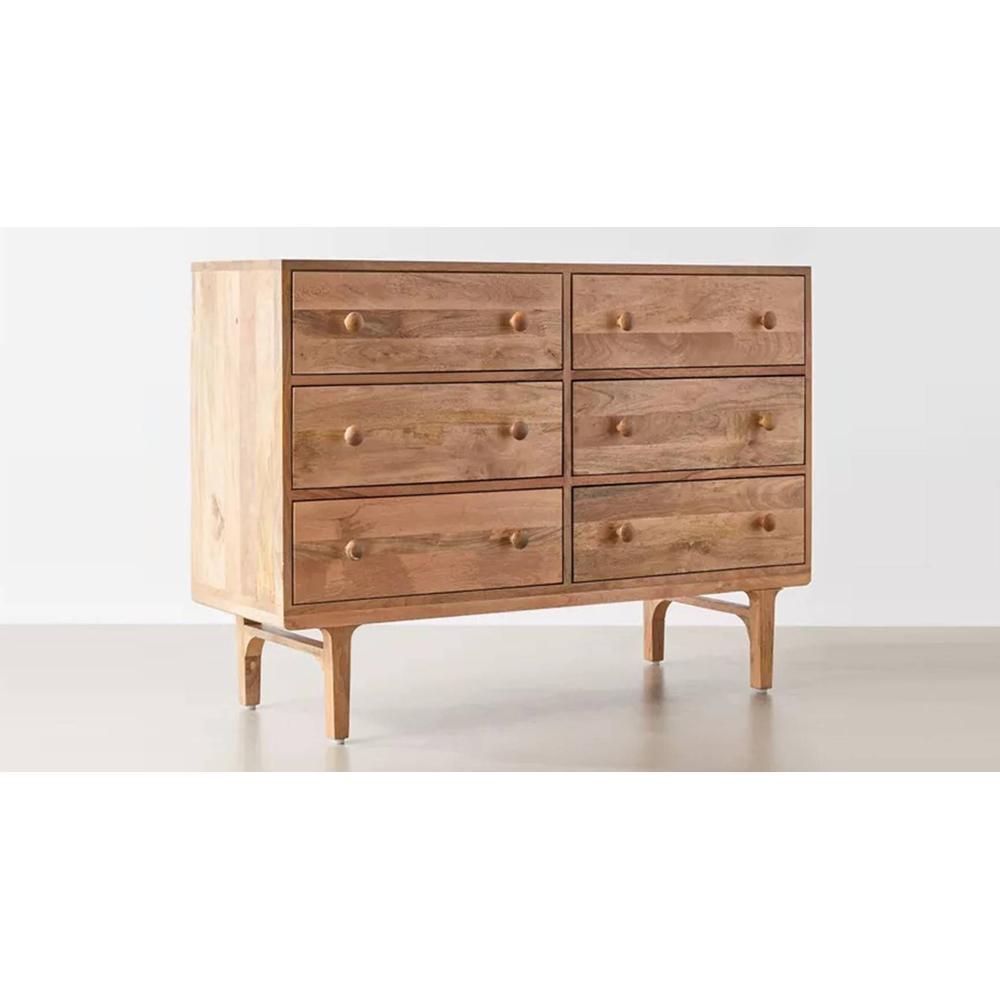 Scala chest of drawers solid wood matte finish