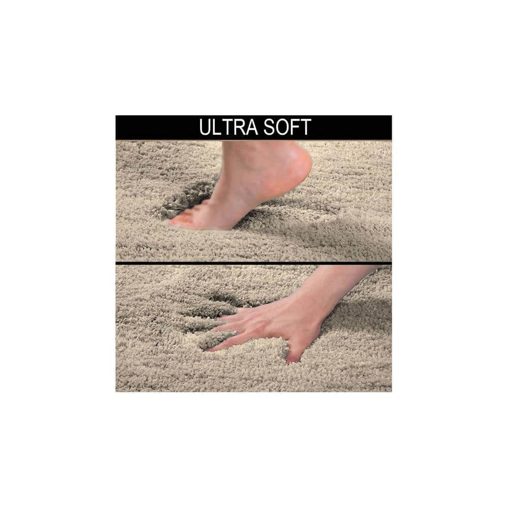 Bathmat 2500 GSM Microfiber Anti Skid Slip Water Absorbent Machine Washable and Quick Dry Vages Mats for Bathroom, Kitchen, Entrance