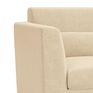 Lewis Sofa Set (Colour : Birch Beige, Cushion : Hard, Seater : 3+2+1)