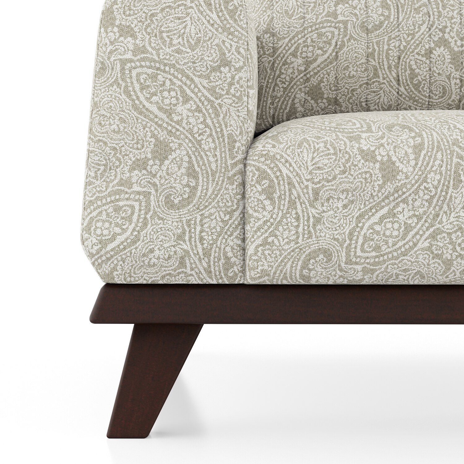 Granada Sofa Set (Colour: Monochrome Paisley, Seater: 3+2+1)