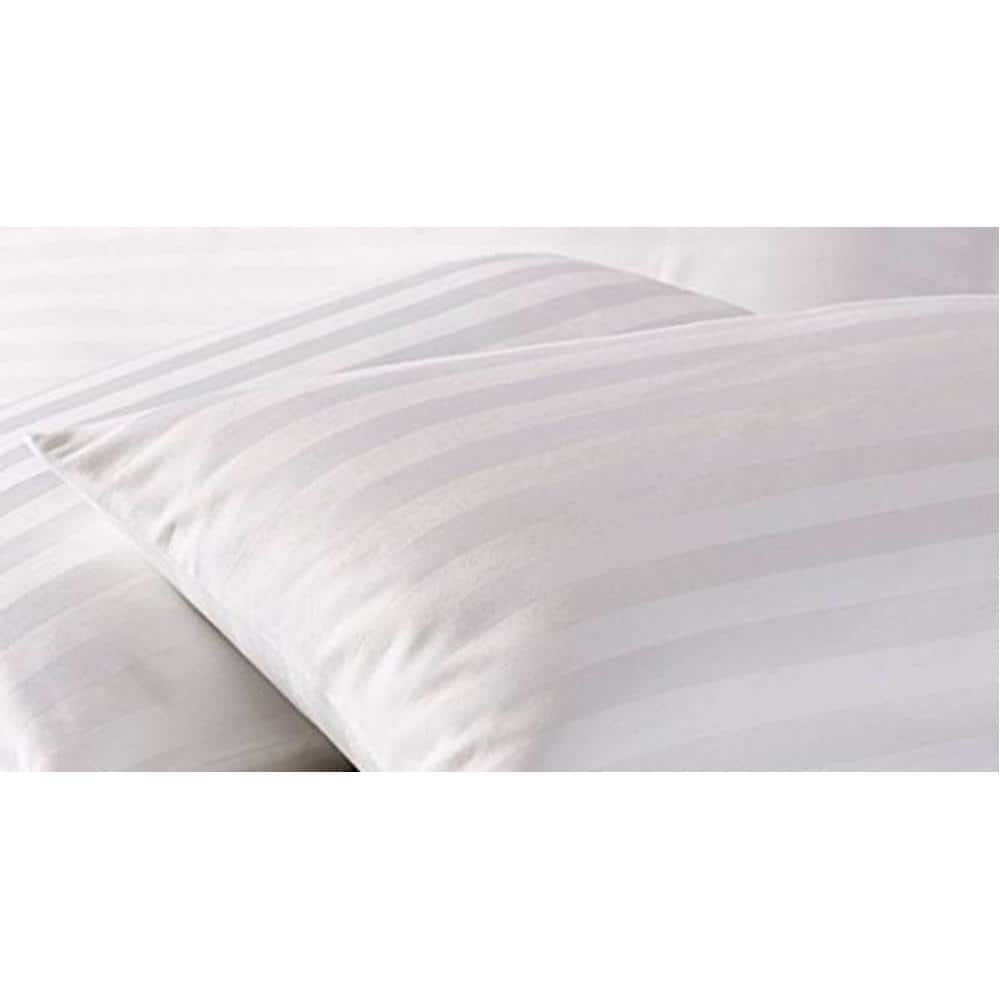 Adem White Absract 210 TC Cotton Double Size Bedsheet with 2 Pillow Covers