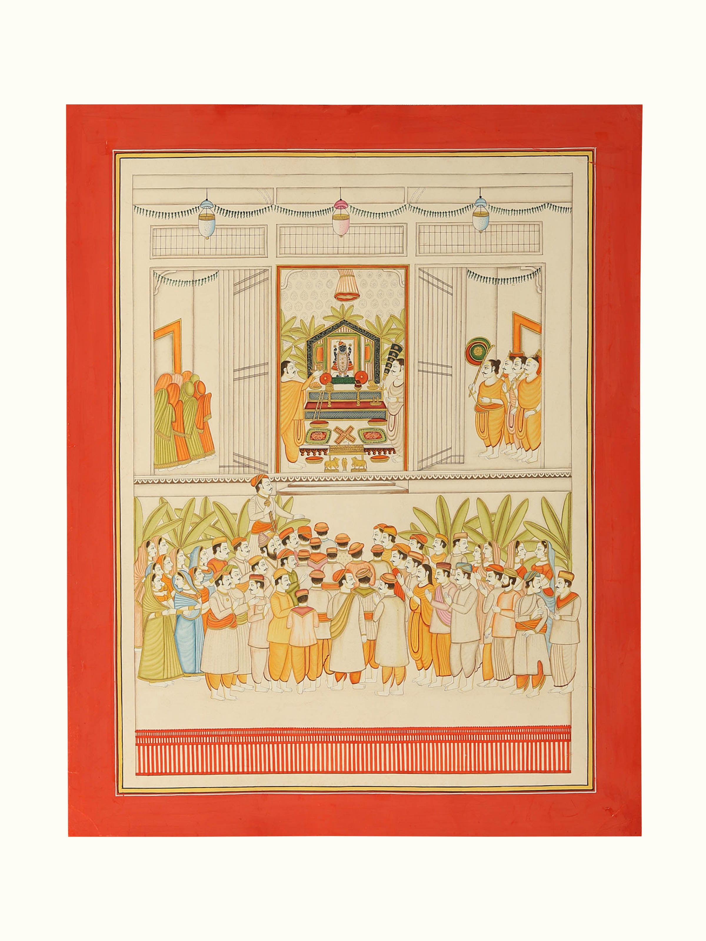 Manorath Pichwai Painting