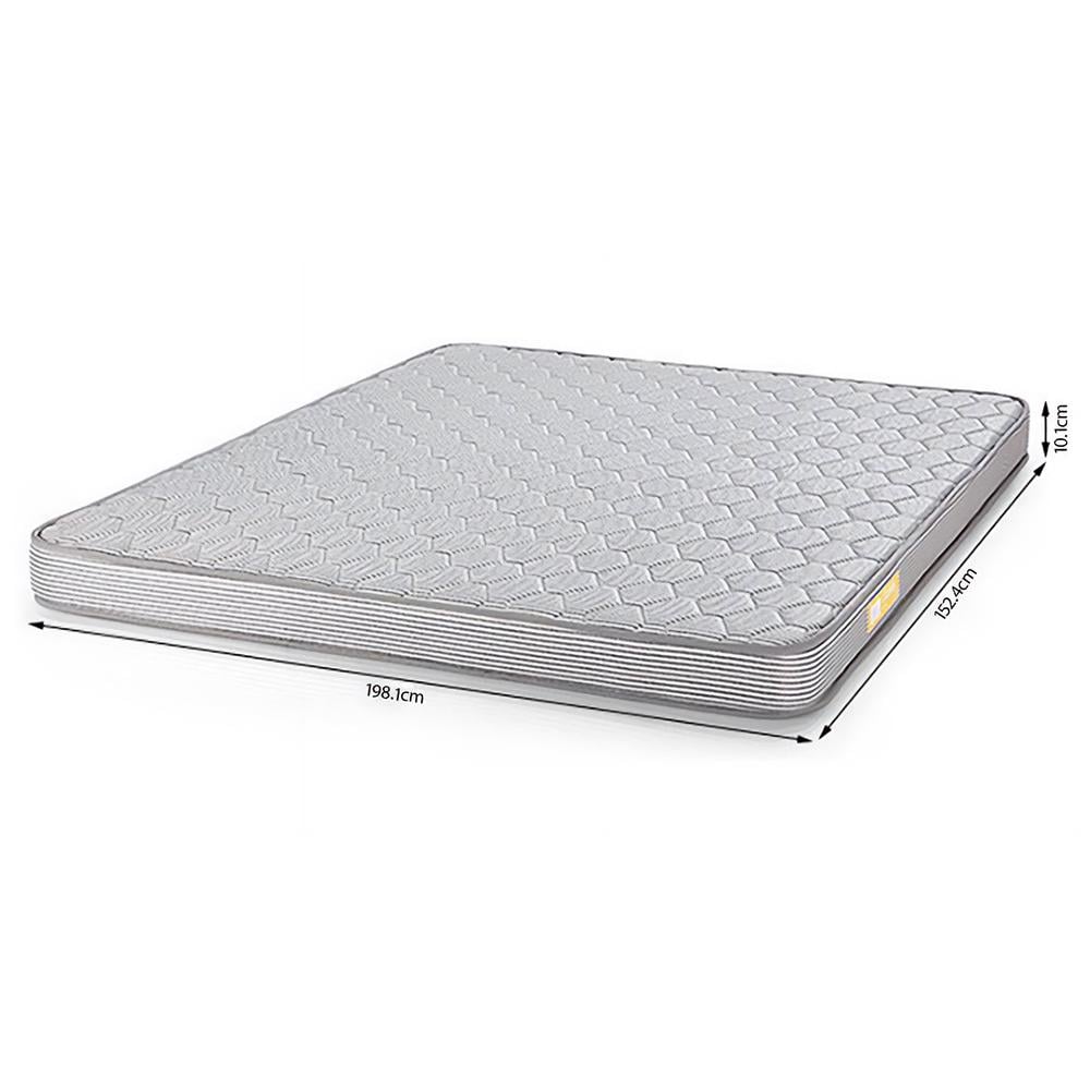 Essential Coir Queen Size Mattress (Mattress Thickness : 4 Inches, Mattress Dimensions : 78 x 60 in)