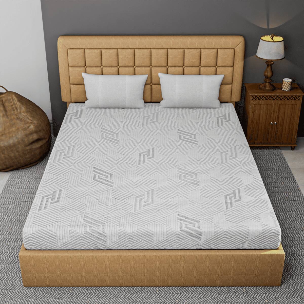 Drilled Air Cool Ortho Memory King Mattress 78 X 72 6 Inches