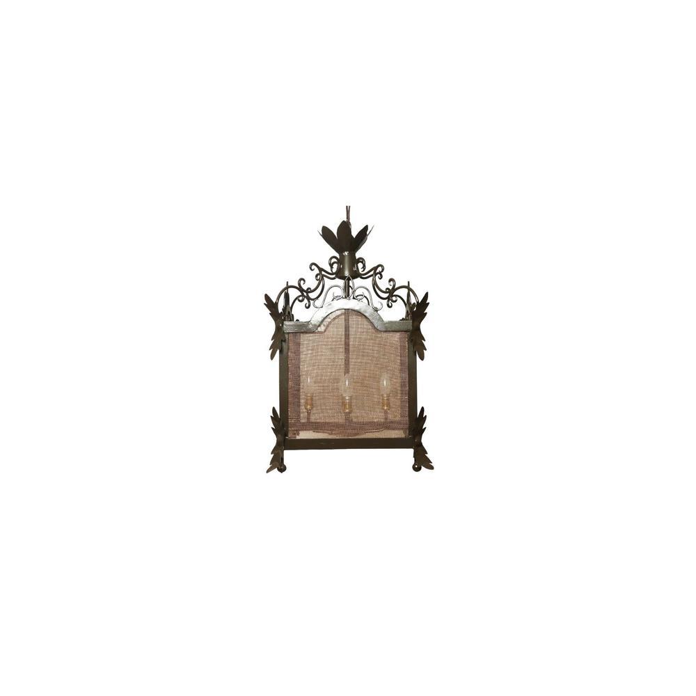 Dutch Iron Chandelier