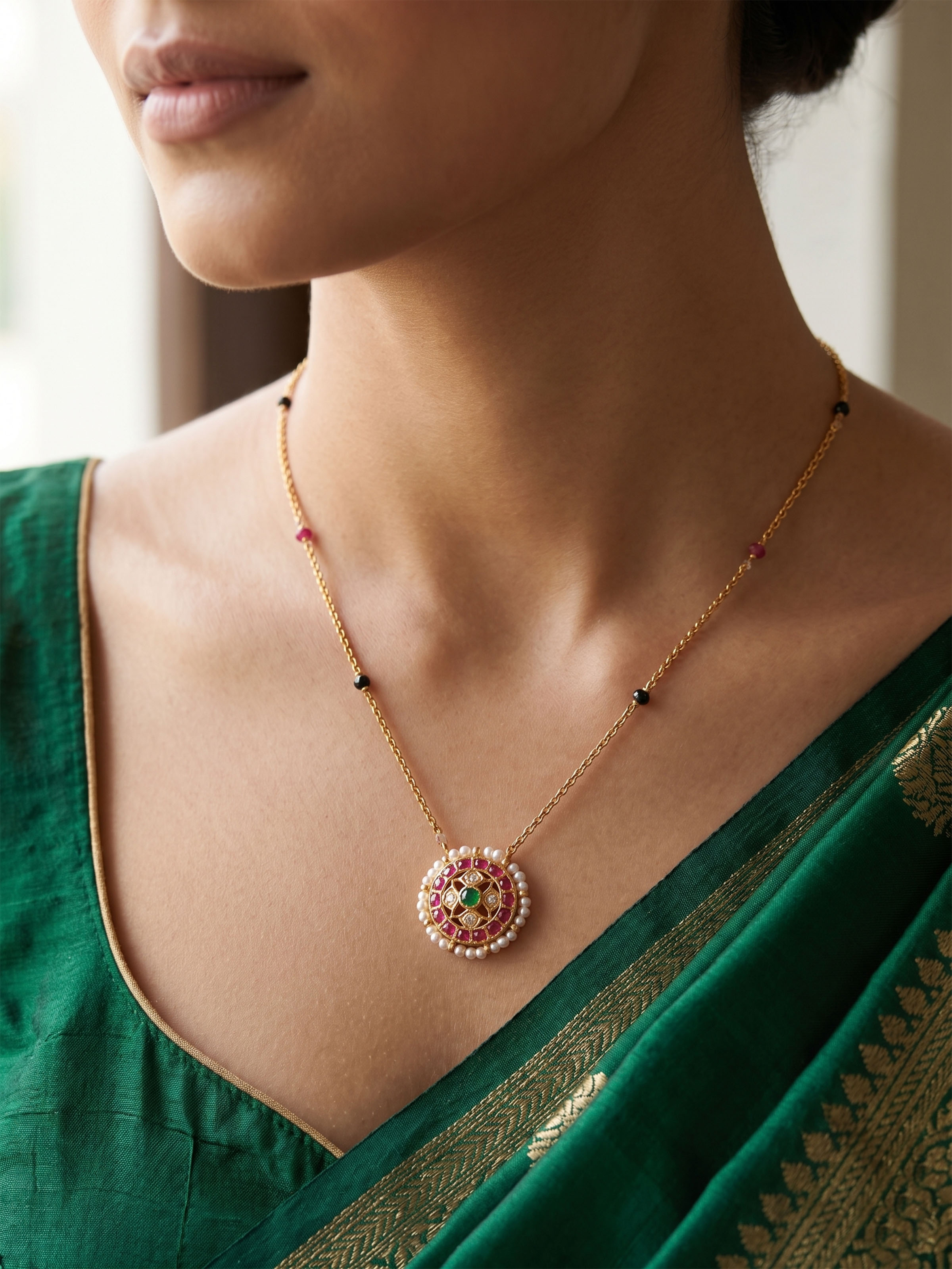 Kundala Velai 22 Karat Gold Mangalsutra