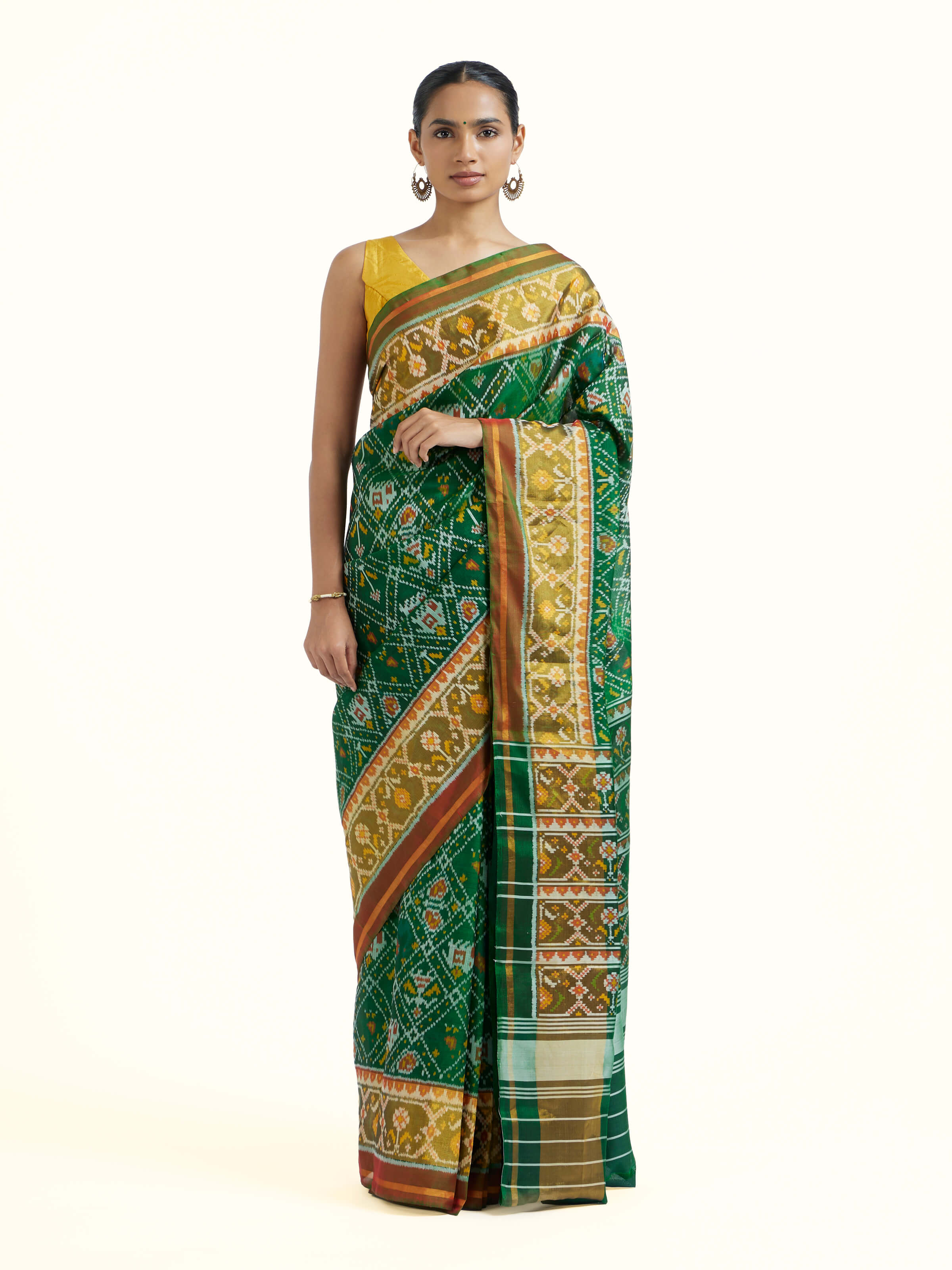 Rajkot Patola Ikat Saree