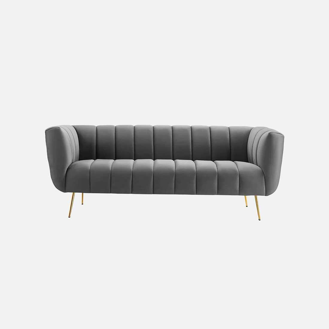 Grace Fabric Sofa (Grey)